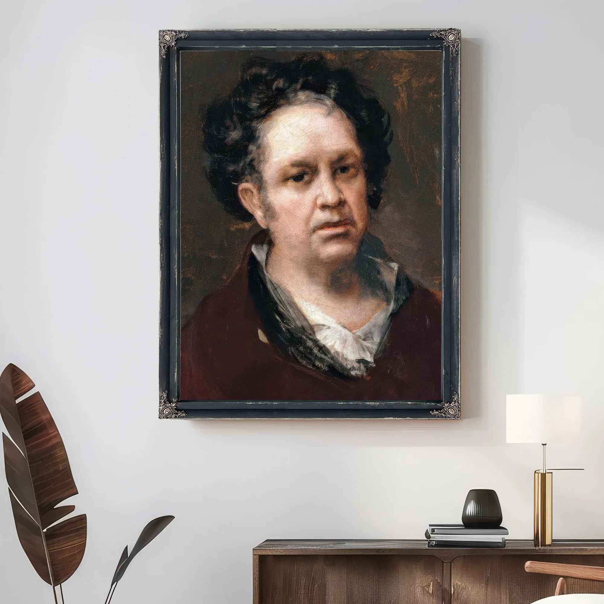 Autorretrato Goya 1815 By Francisco De Goya Fine Art Print