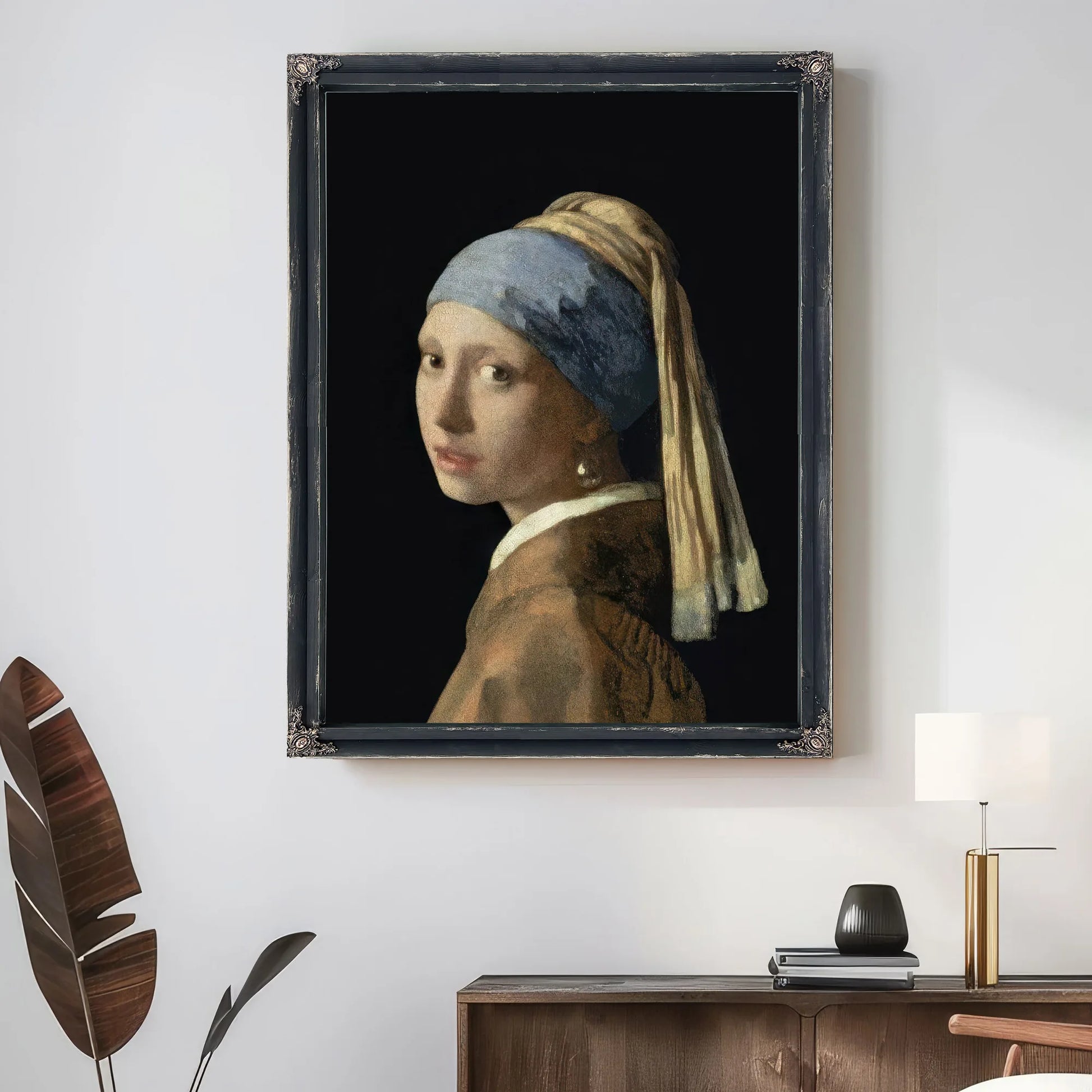 Girl With A Pearl Earring By Johannes Vermeer Fine Art Print