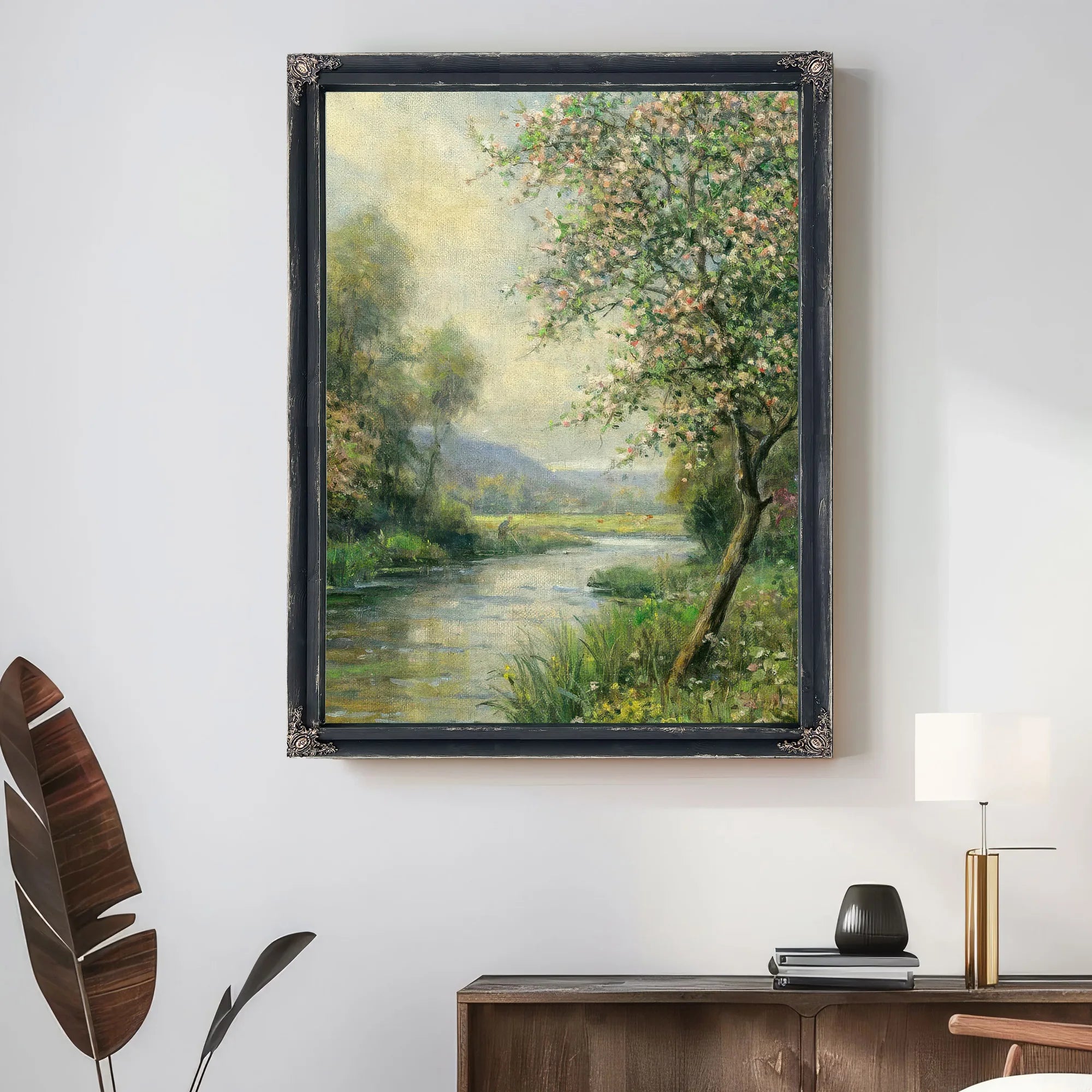 View Of Launay By Louis Aston Knight Fine Art Print