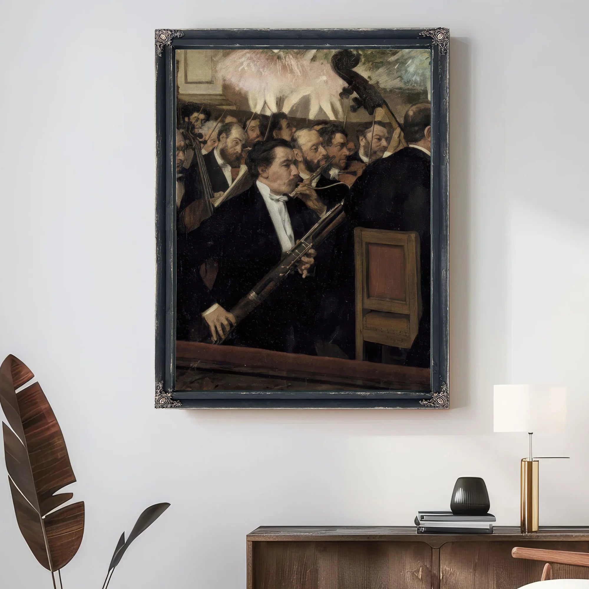 The Orchestra At The Opera By Edgar Degas Fine Art Print