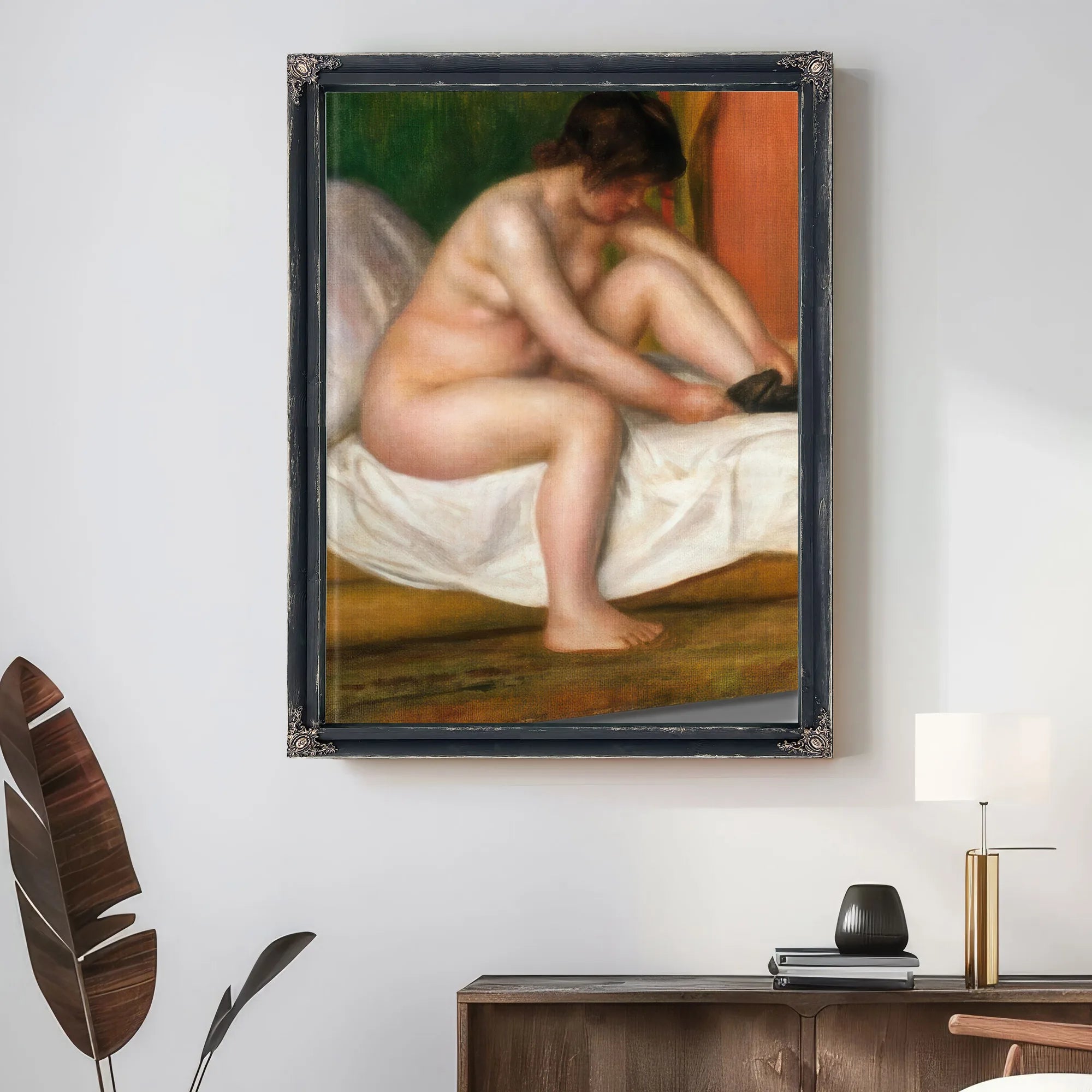 Nude By Pierre August Renoir Fine Art Print