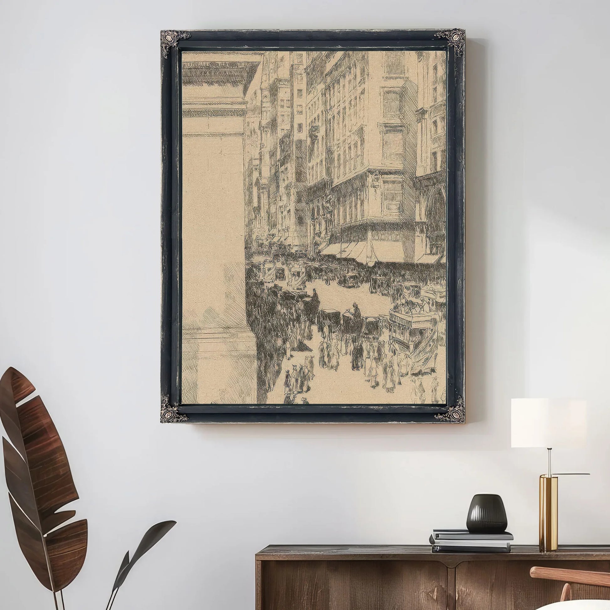 Fifth Avenue At Noon (Cortissoz & Clayton 77) By Childe Hassam Fine Art Print