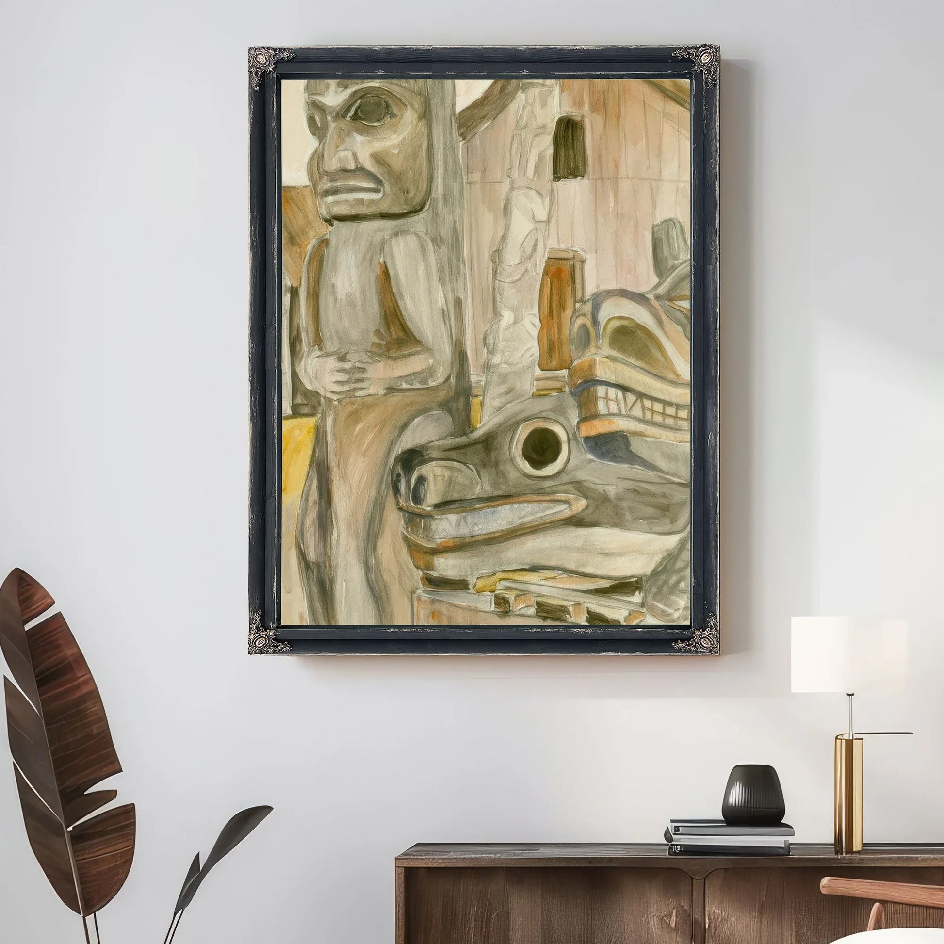 Kispiox By Emily Carr Fine Art Print