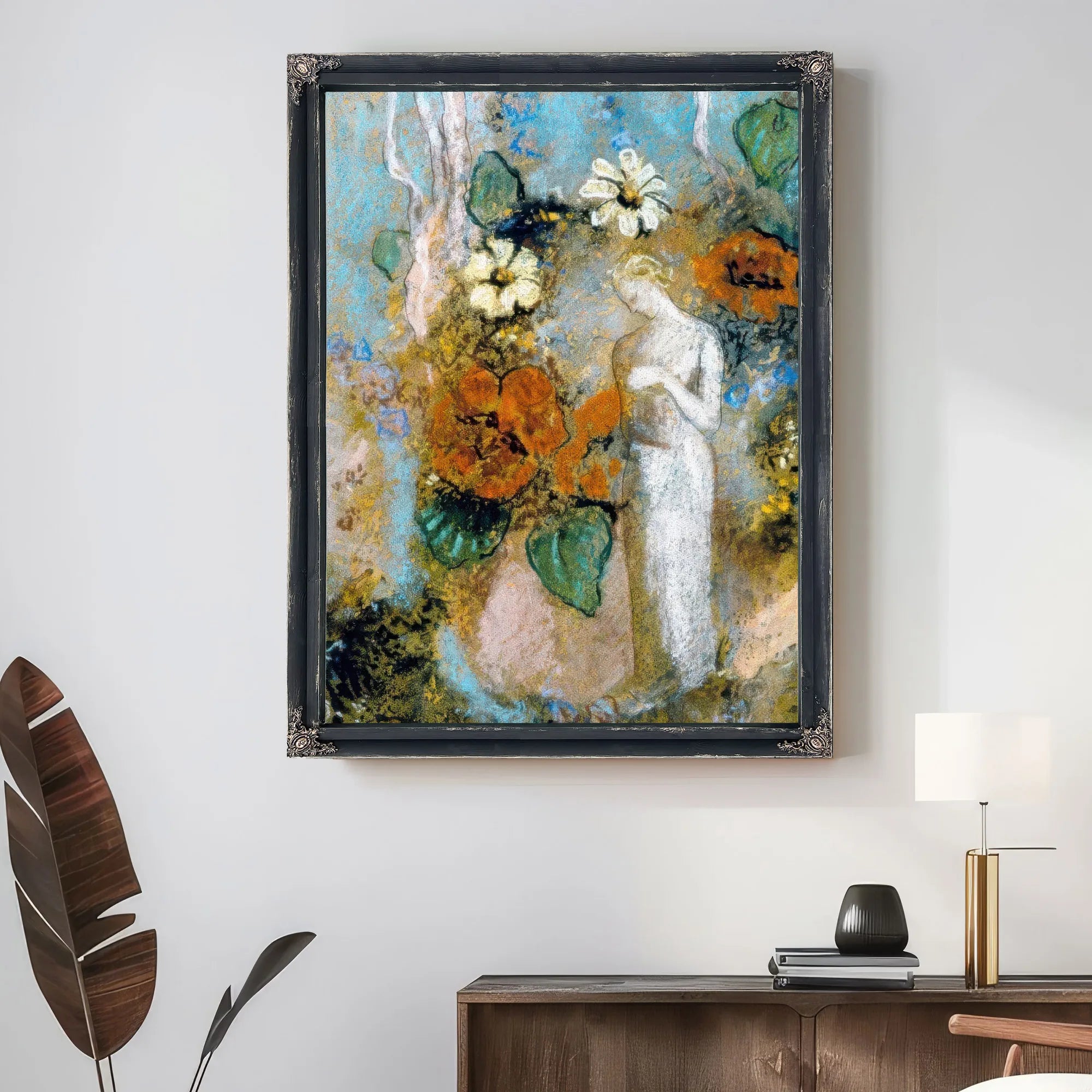 Pandora By Redon, Odilon Fine Art Print