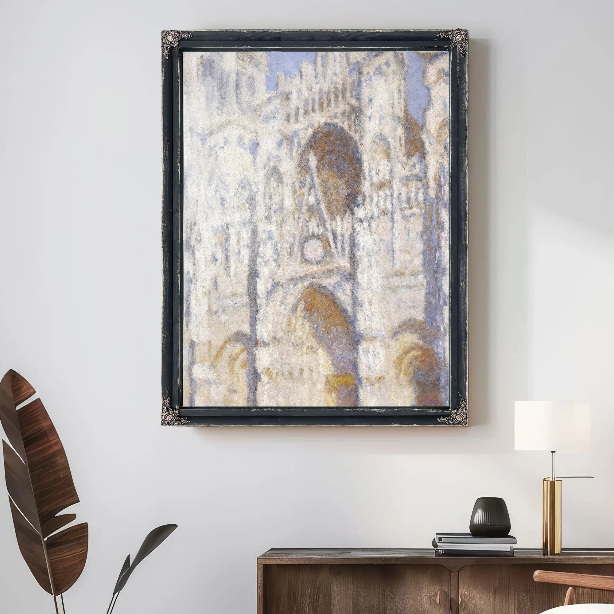 Rouen Cathedral In The Afternoon (The Gate In Full Sun) By Claude Monet Fine Art Print