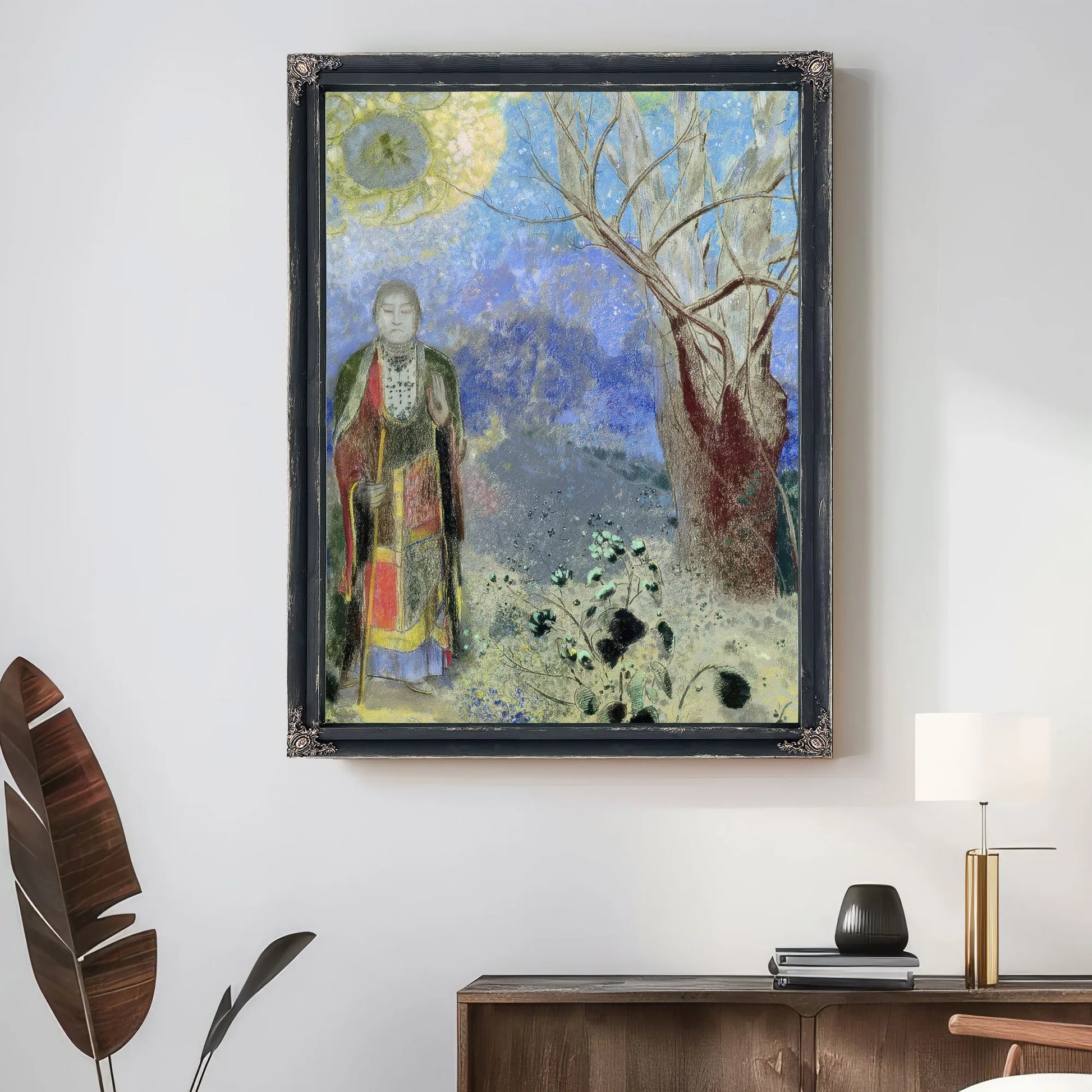 The Buddha By Odilon Redon Fine Art Print