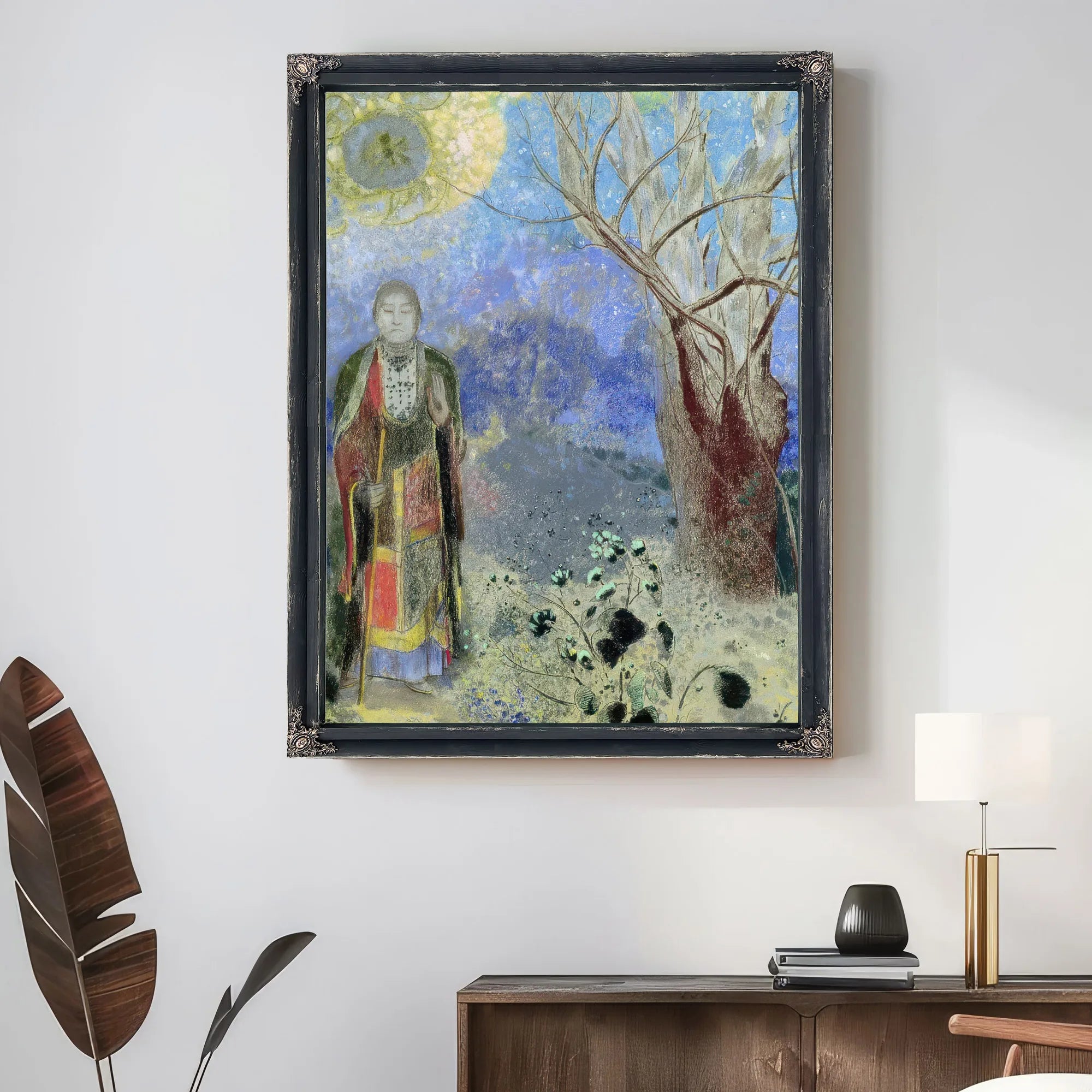 The Buddha By Odilon Redon Fine Art Print