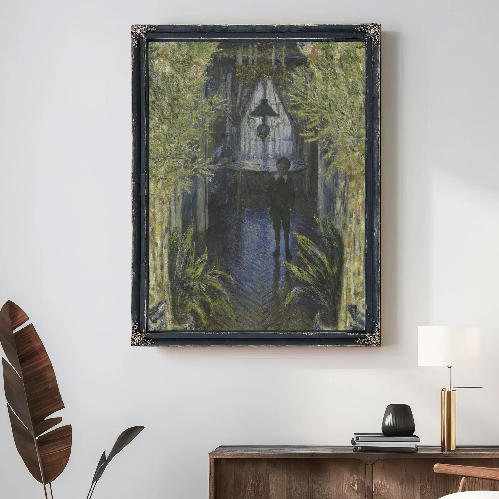 A Corner Of The Apartment 1 By Claude Monet Fine Art Print