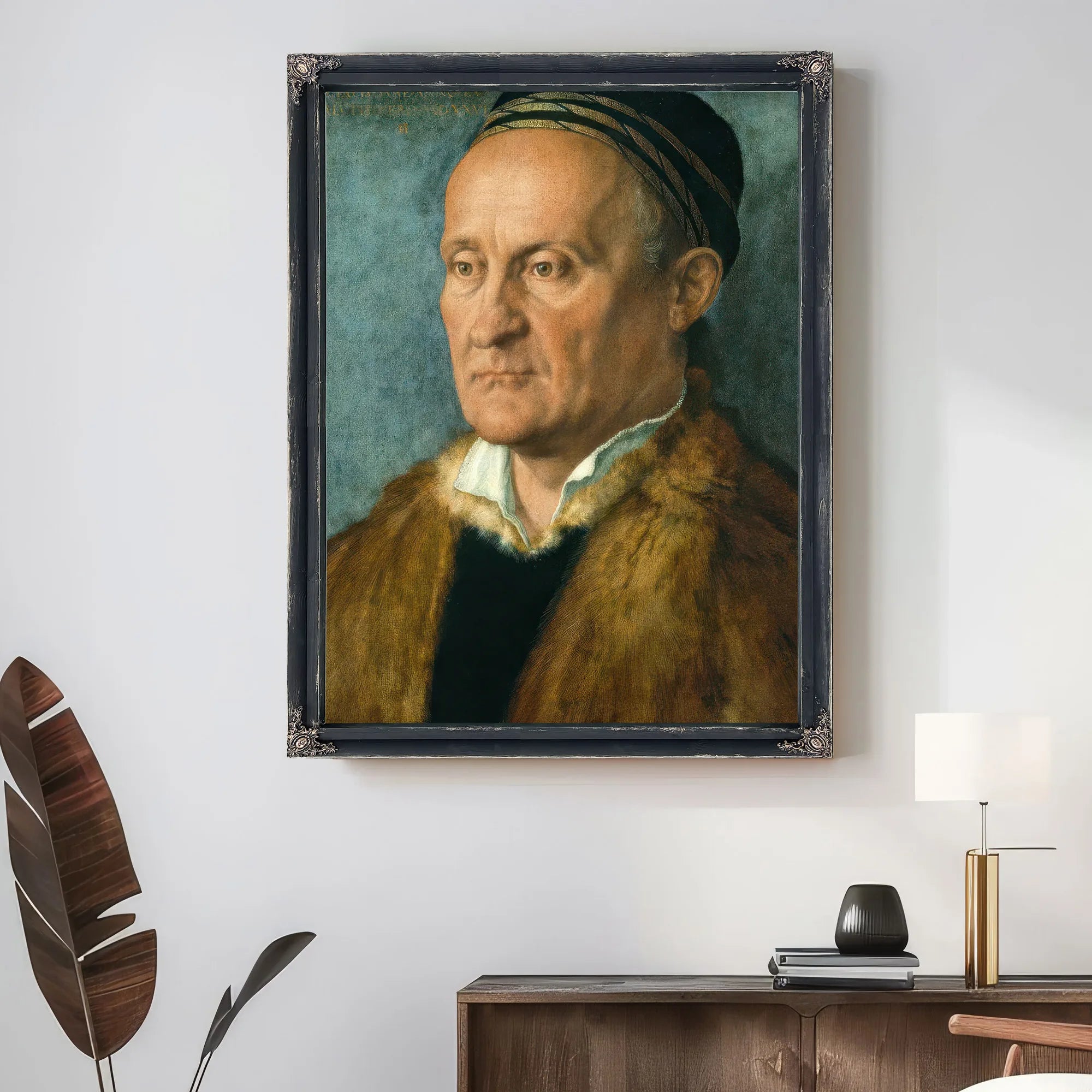 Portrait Of Jakob Muffel 1526 By Albrecht Durer Fine Art Print