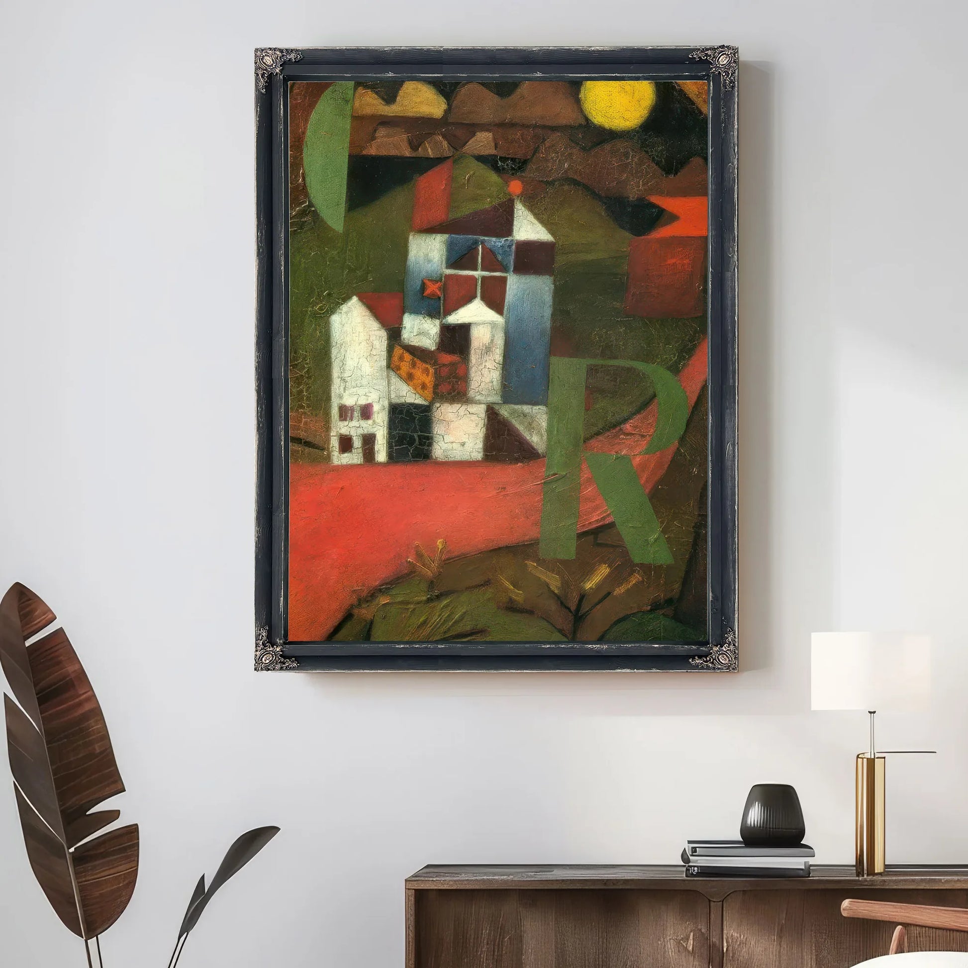 Villa R 1919 153 By Paul Klee Fine Art Print