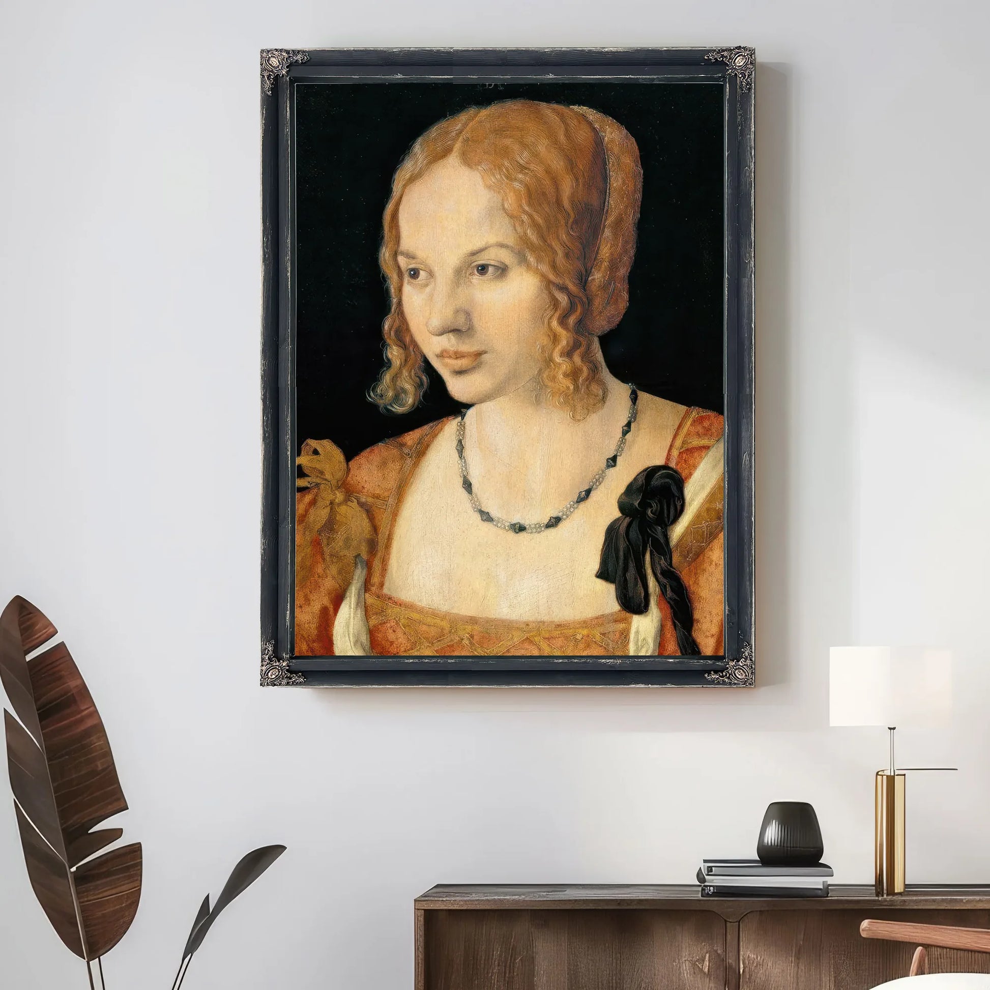 Portrait Of A Young Venetian Woman 1505 By Albrecht Durer Fine Art Print