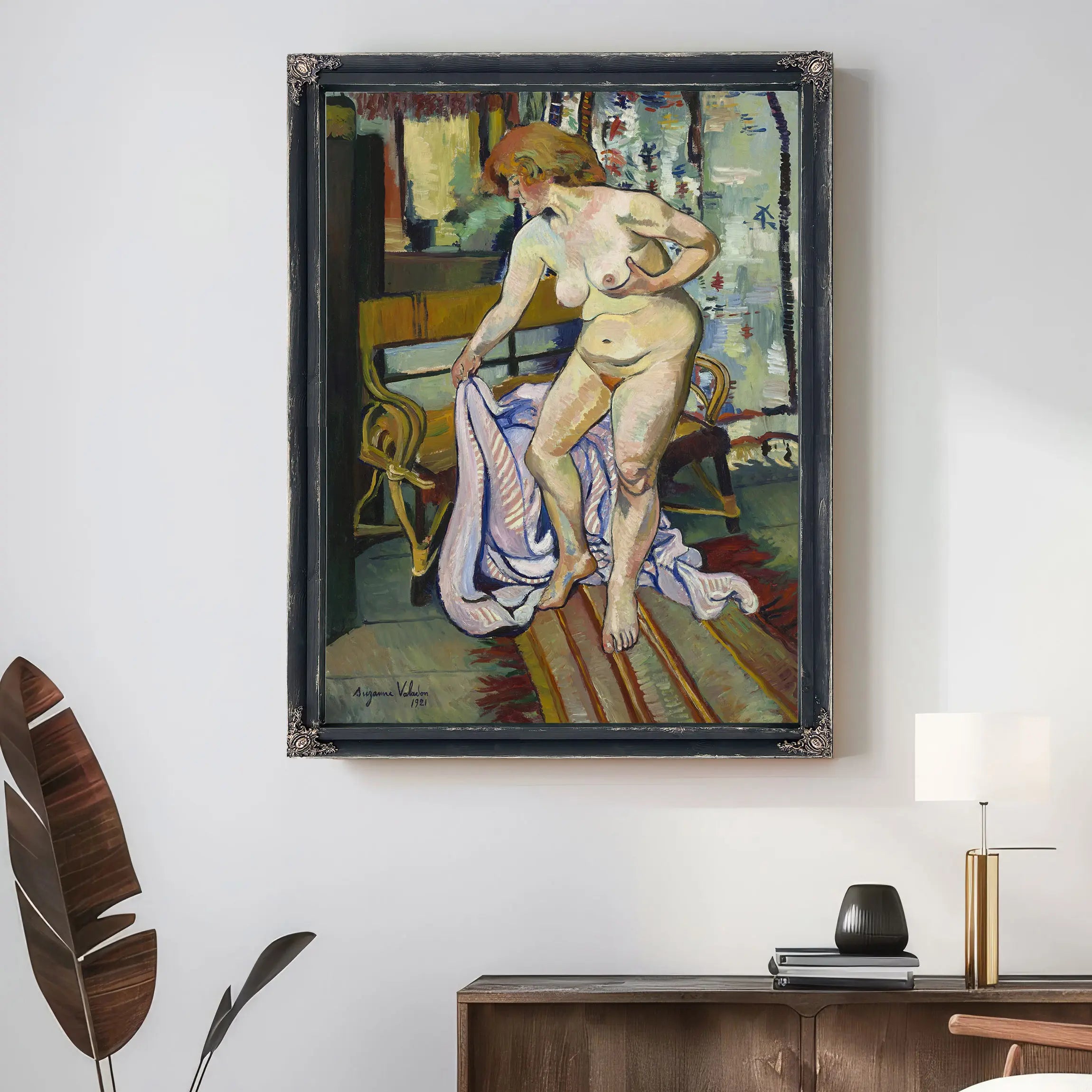 Nu A La Draperie 1921 by Suzanne Valadon