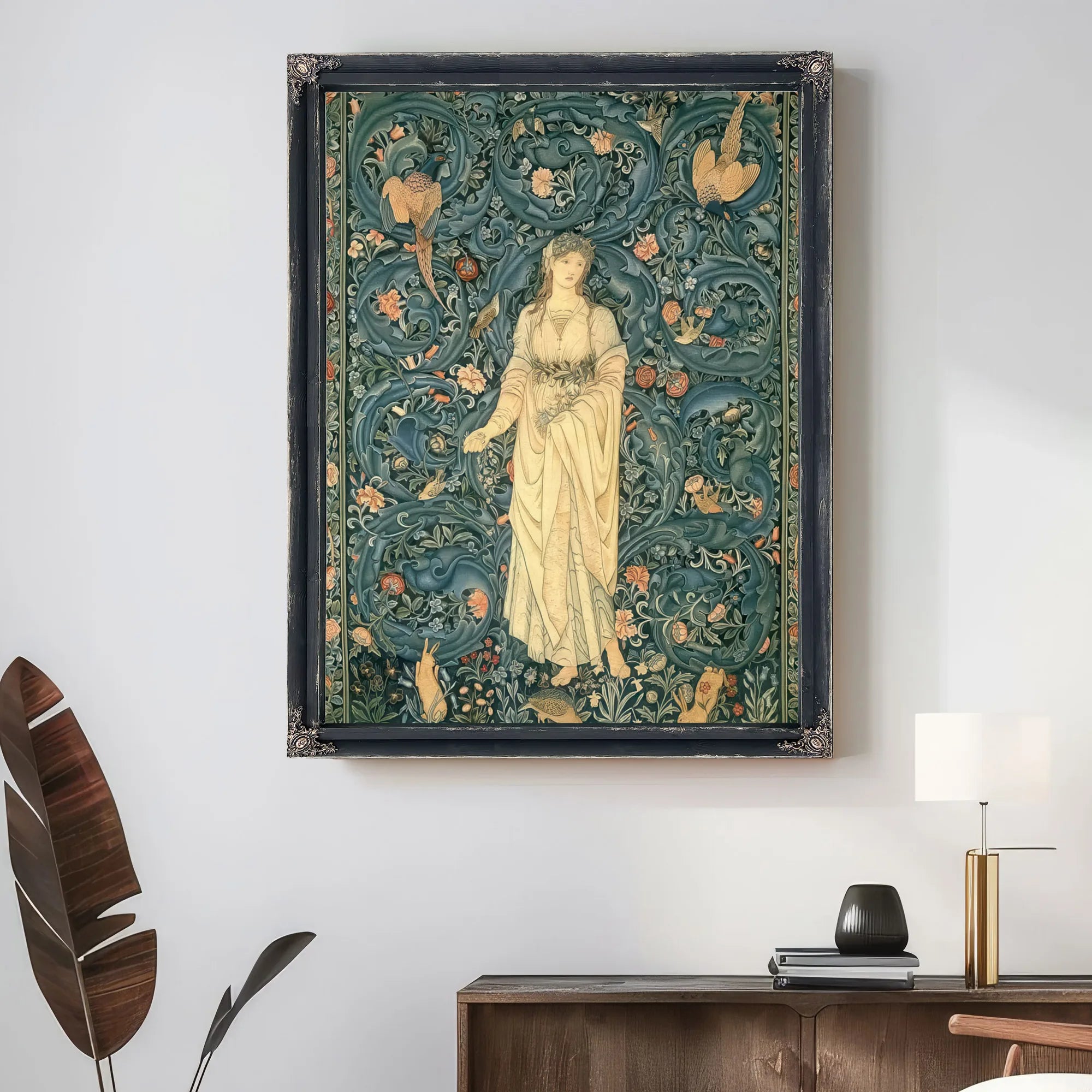 Flora By William Morris Fine Art Print