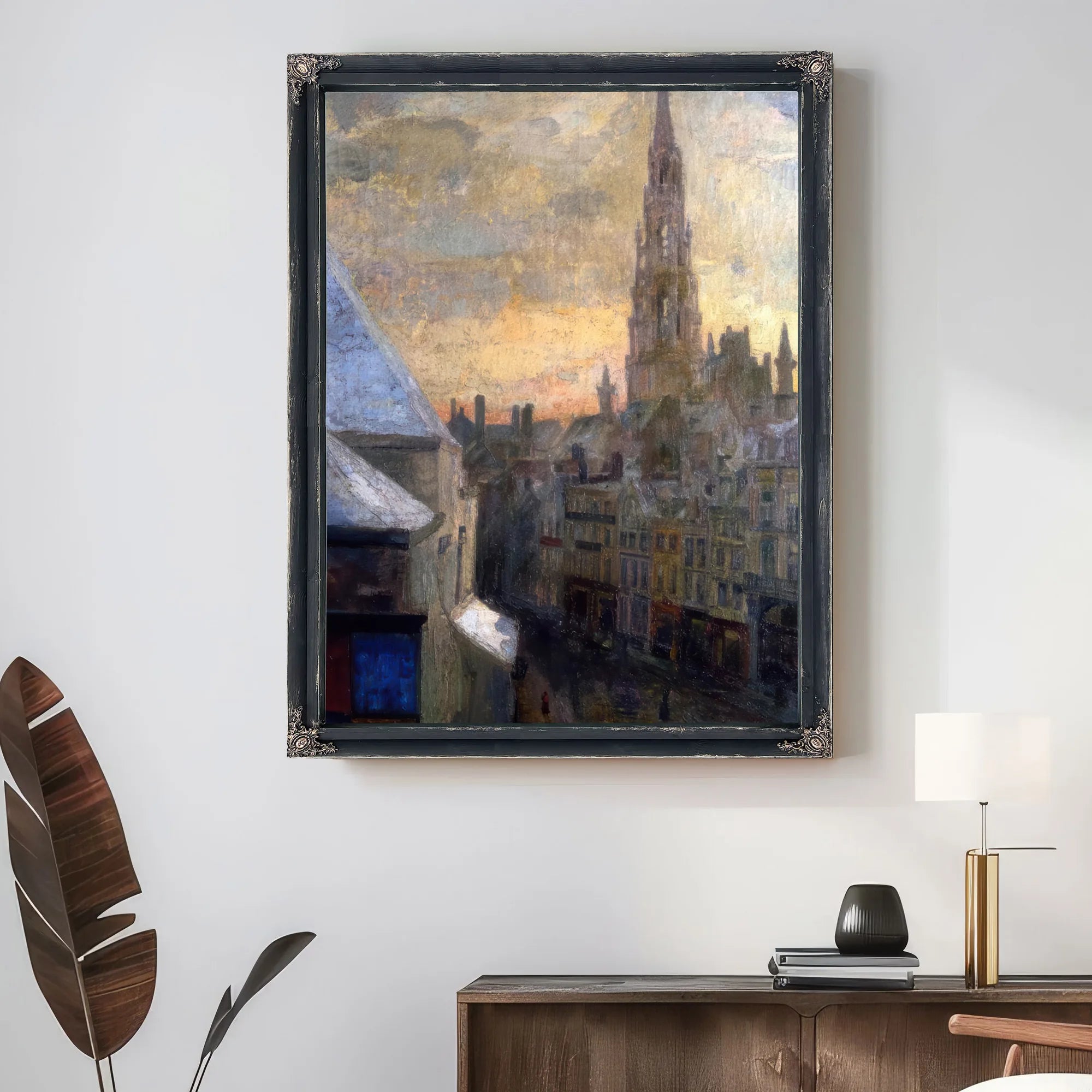 Brussels Town Hall By James Ensor Fine Art Print