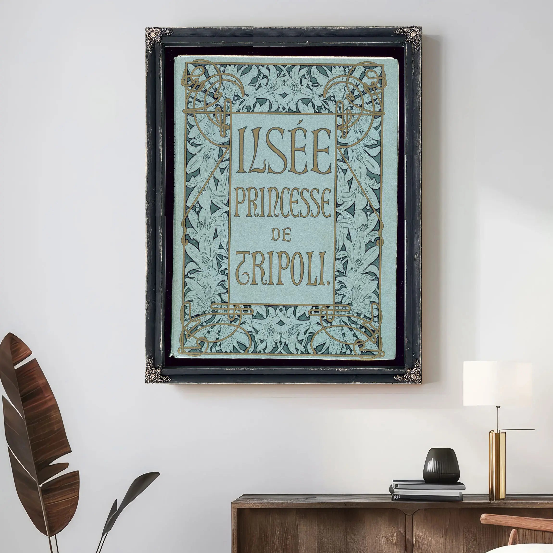 Ilsee Princesse De Tripoli Legende Du Moyen Age by Alphonse Mucha