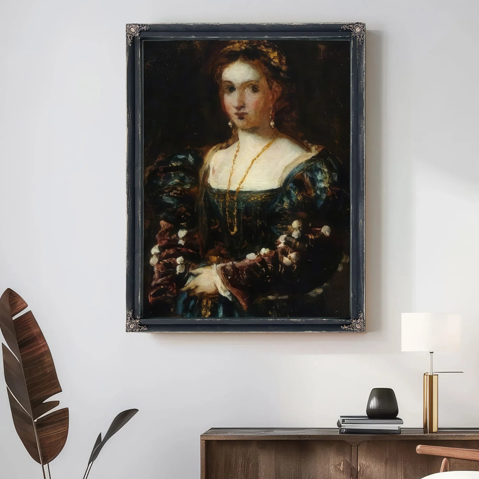 La Bella (Copy Of Titian) By William Etty Fine Art Print