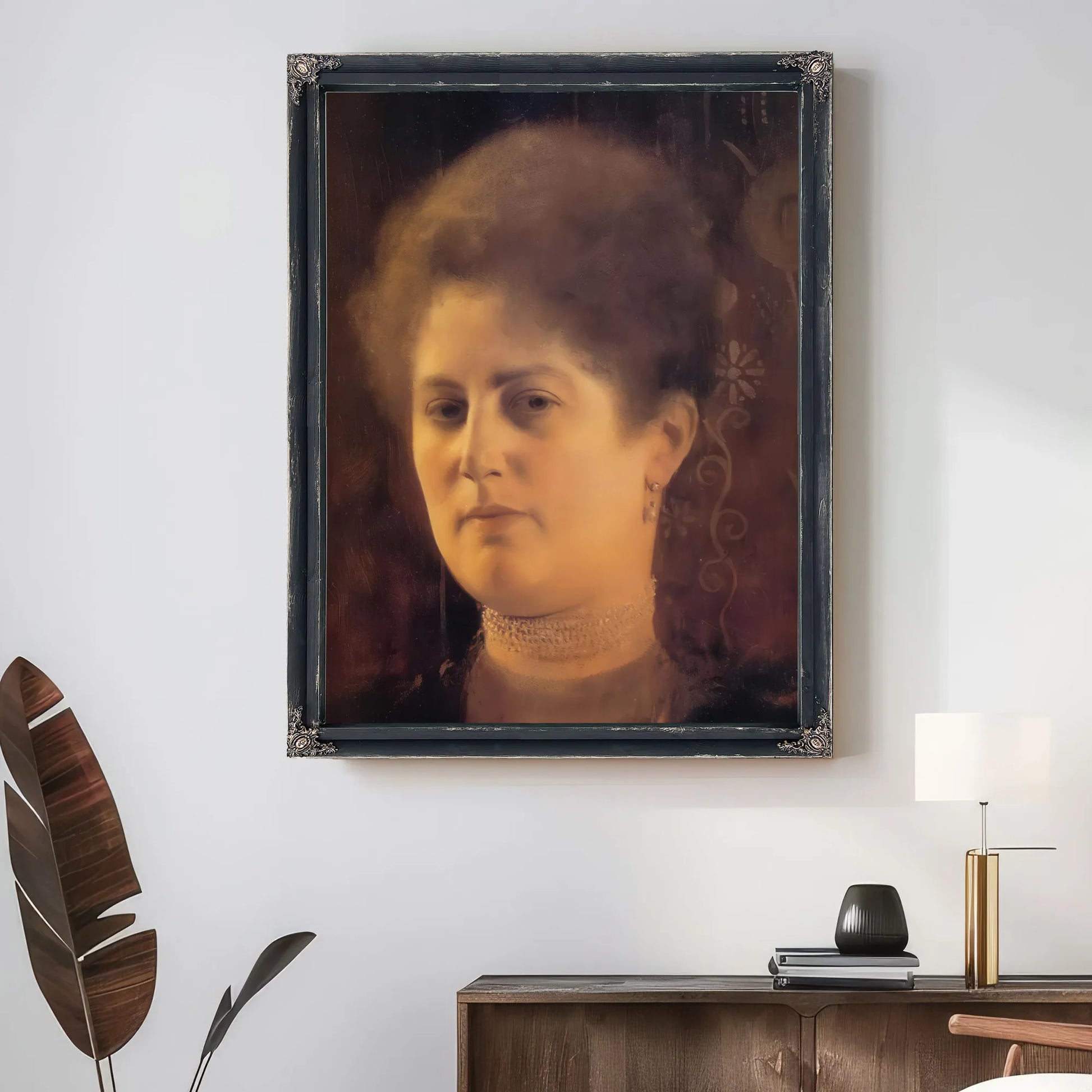 Portrait Of A Woman By Gustav Klimt Fine Art Print
