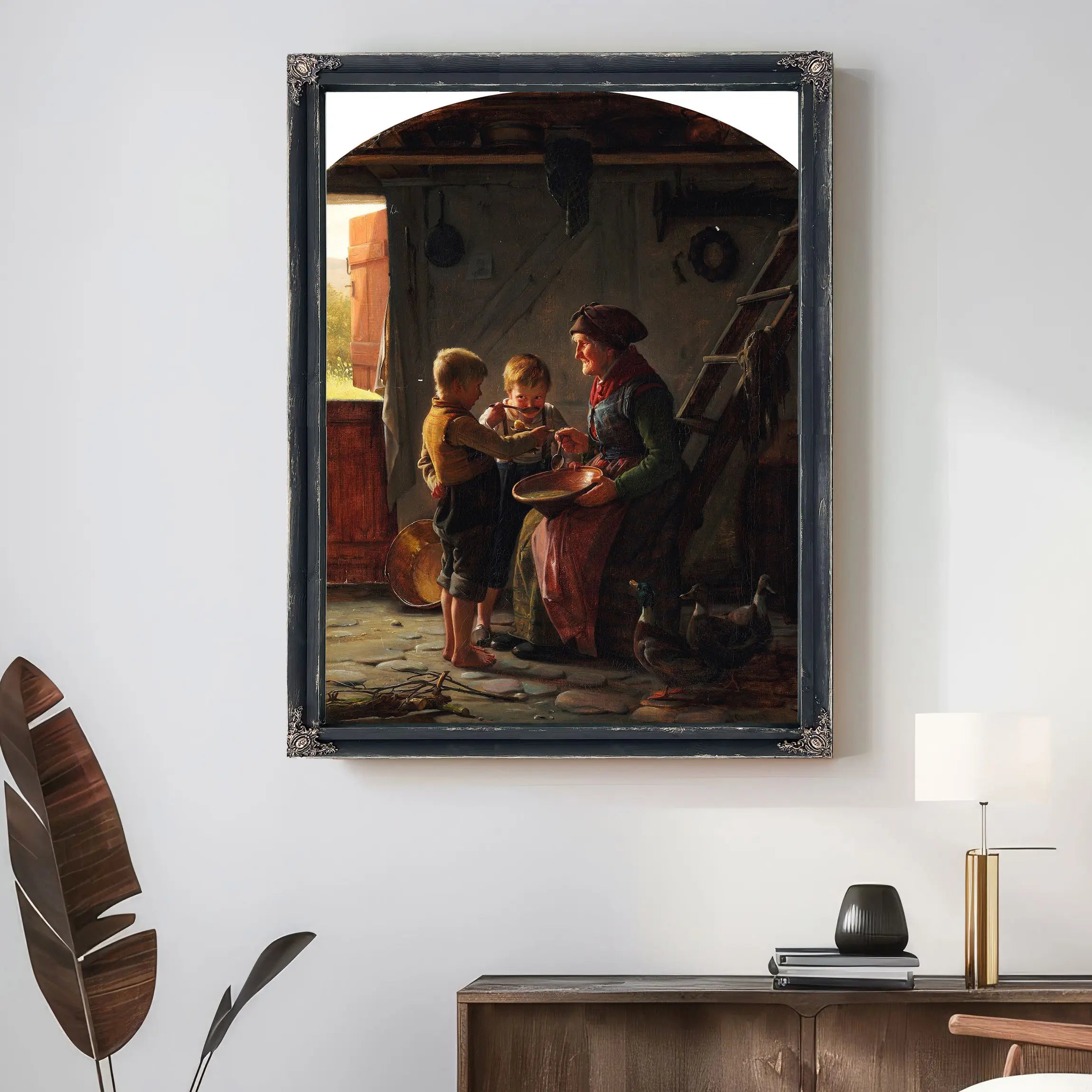 Et Maaltid by Carl Bloch