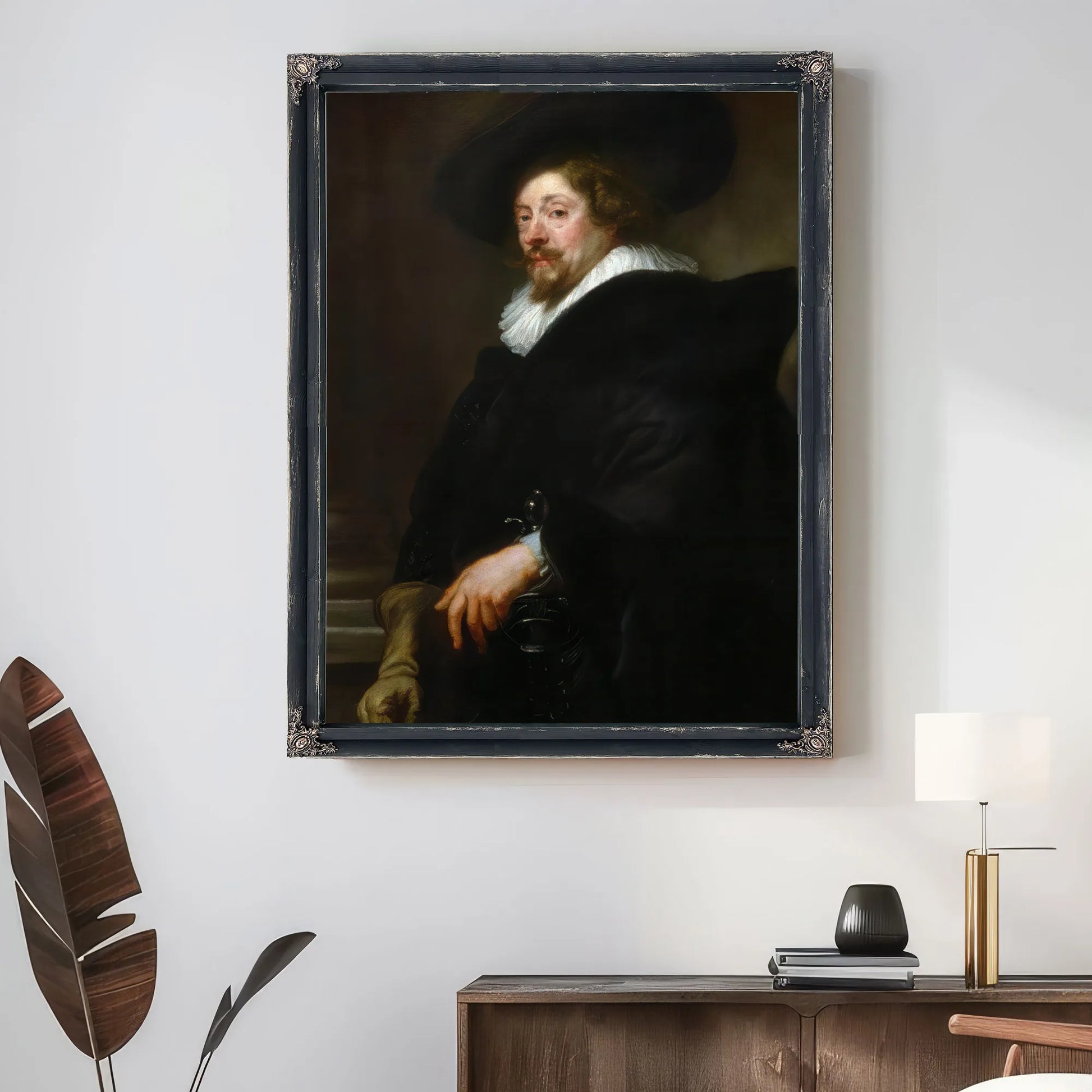 Self Portrait By Peter Paul Rubens Fine Art Print