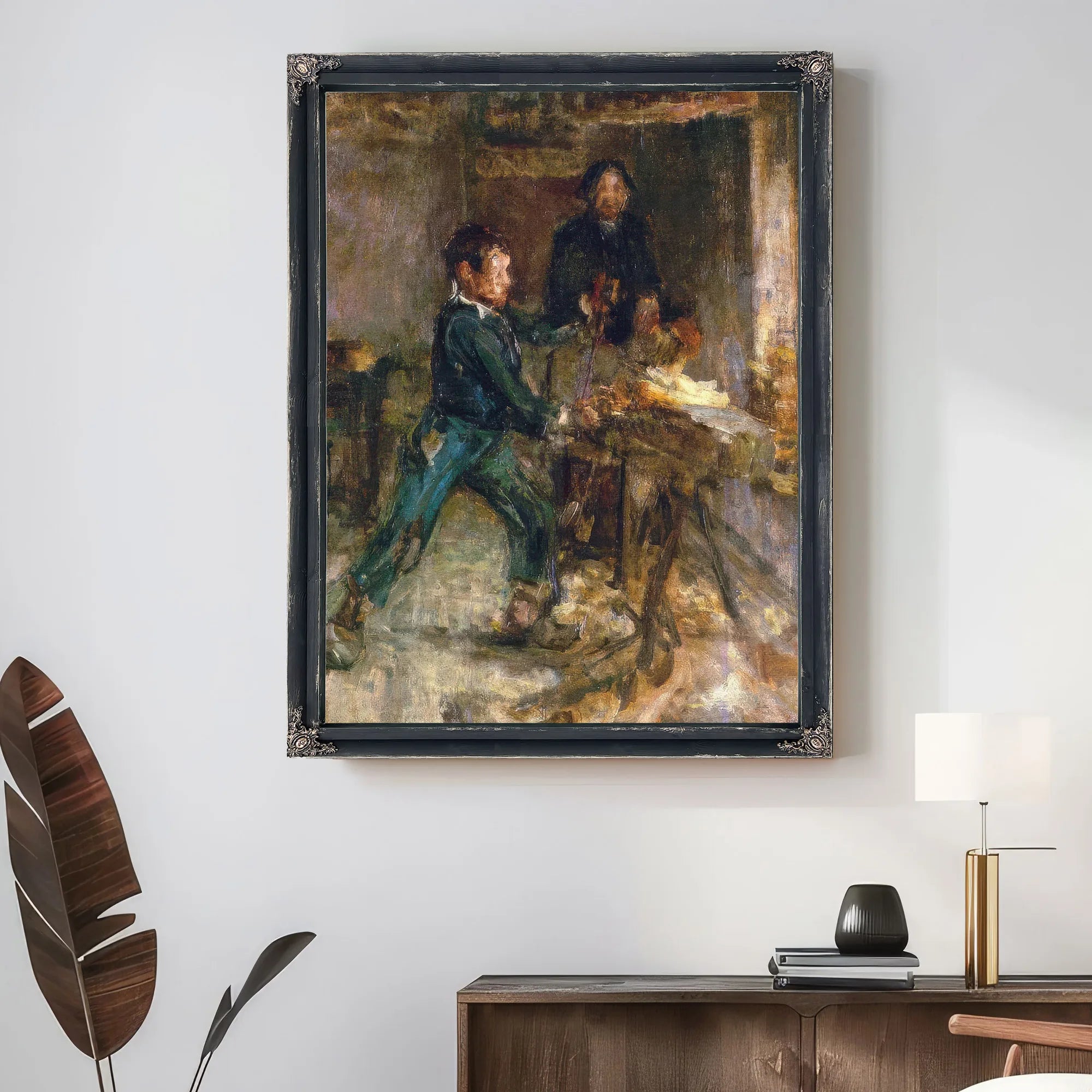 Study For The Young Sabot Maker By Henry Ossawa Tanner Fine Art Print