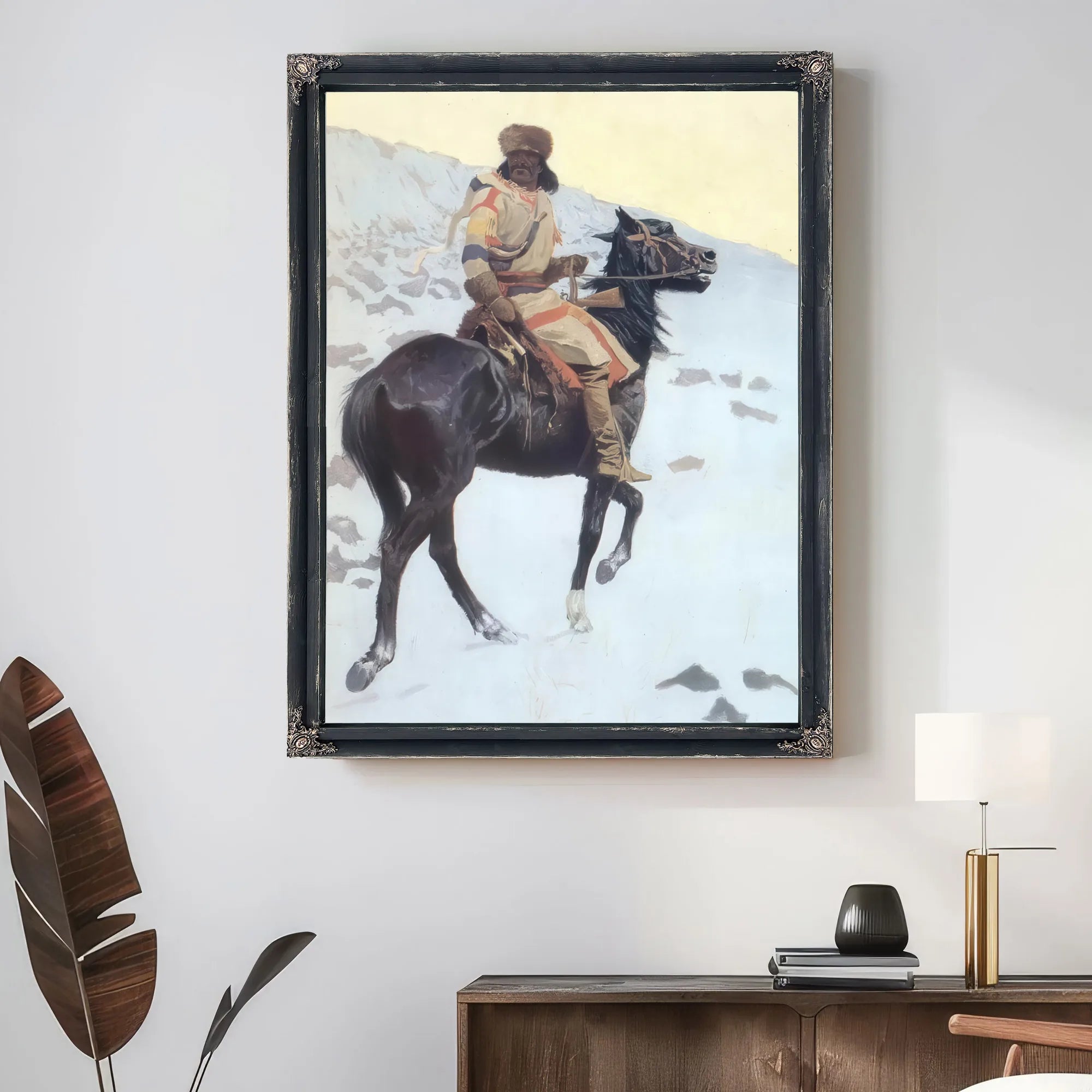 The Half Breed By Frederic Remington Fine Art Print