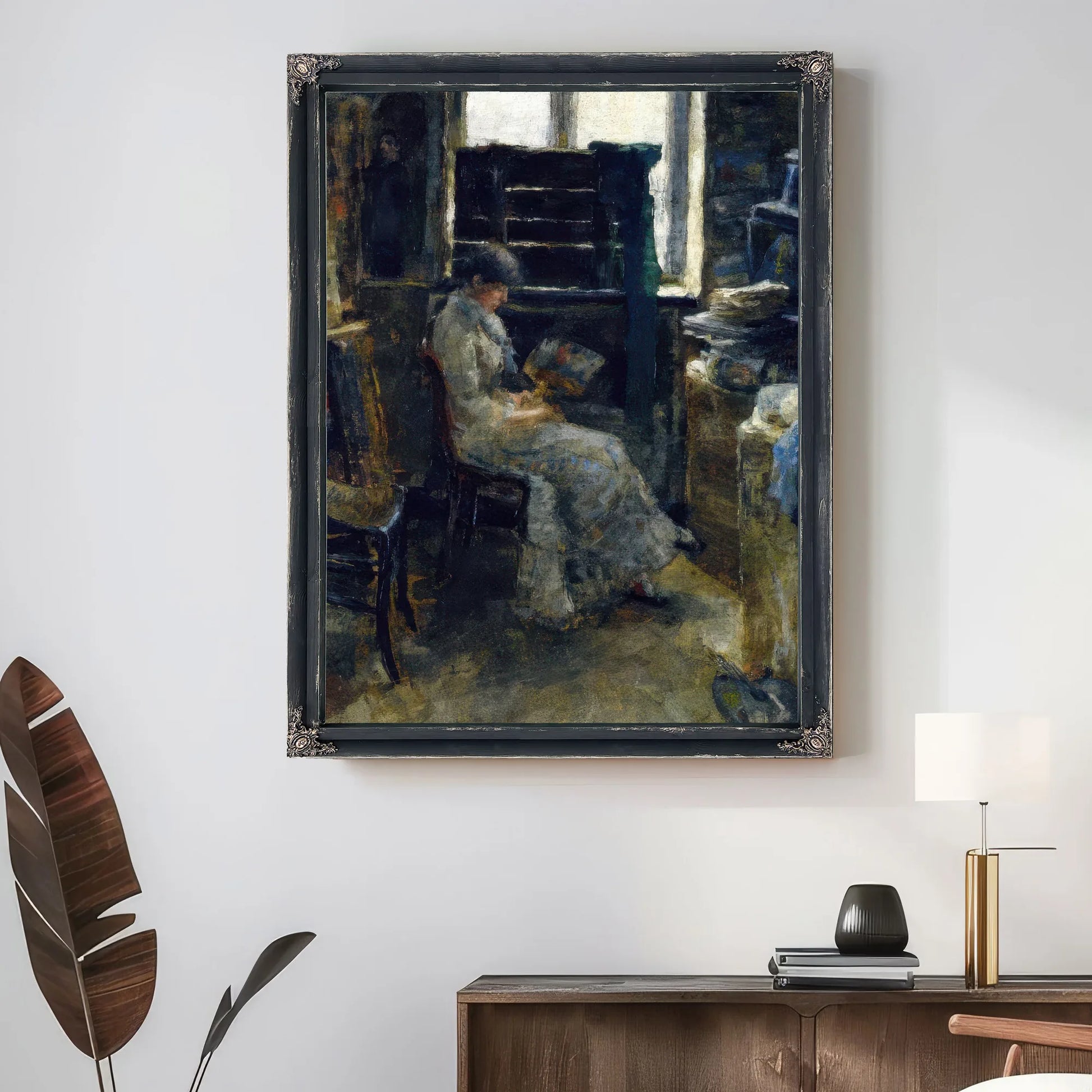 A Colorist By James Ensor Fine Art Print