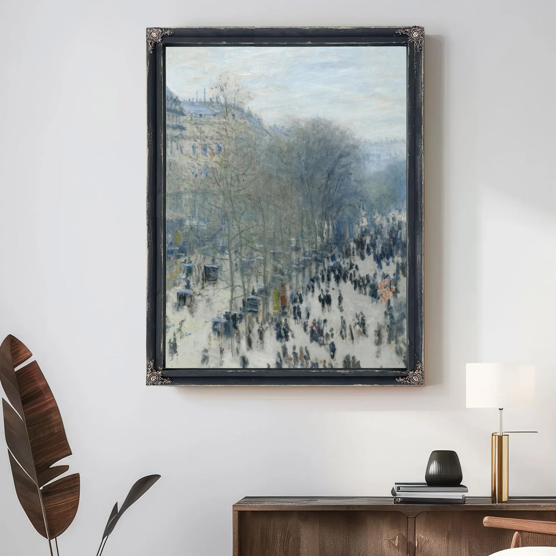 Boulevard Des Capucines By Claude Monet Fine Art Print