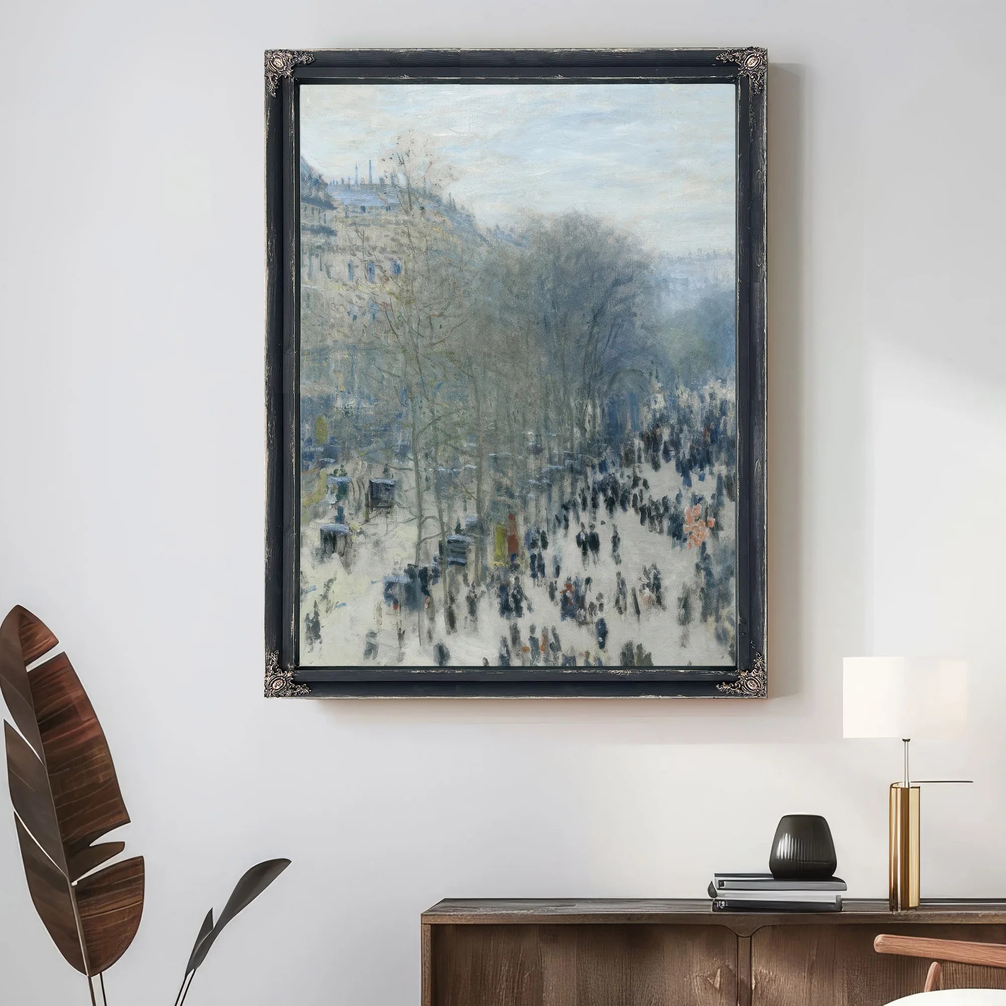 Boulevard Des Capucines By Claude Monet Fine Art Print