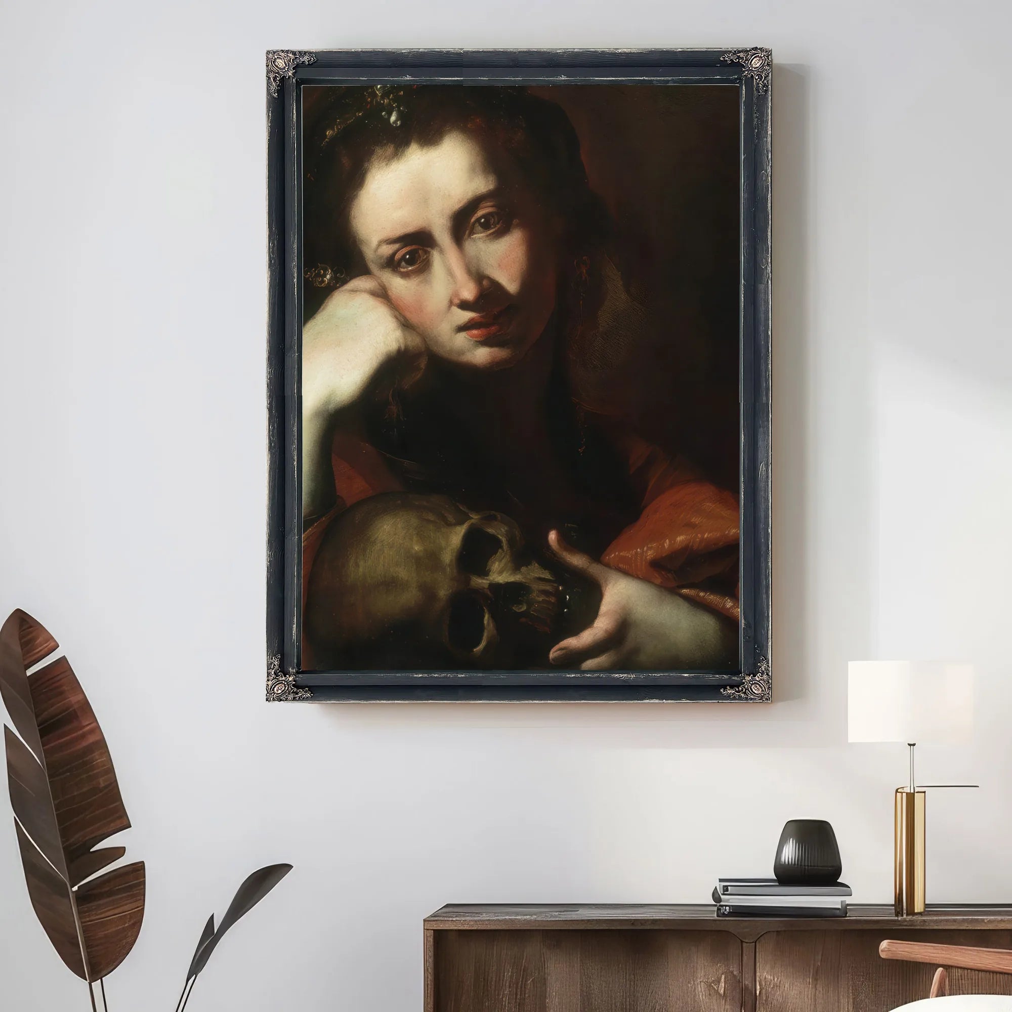 The Penitent Magdalene By Jusepe De Ribera Fine Art Print