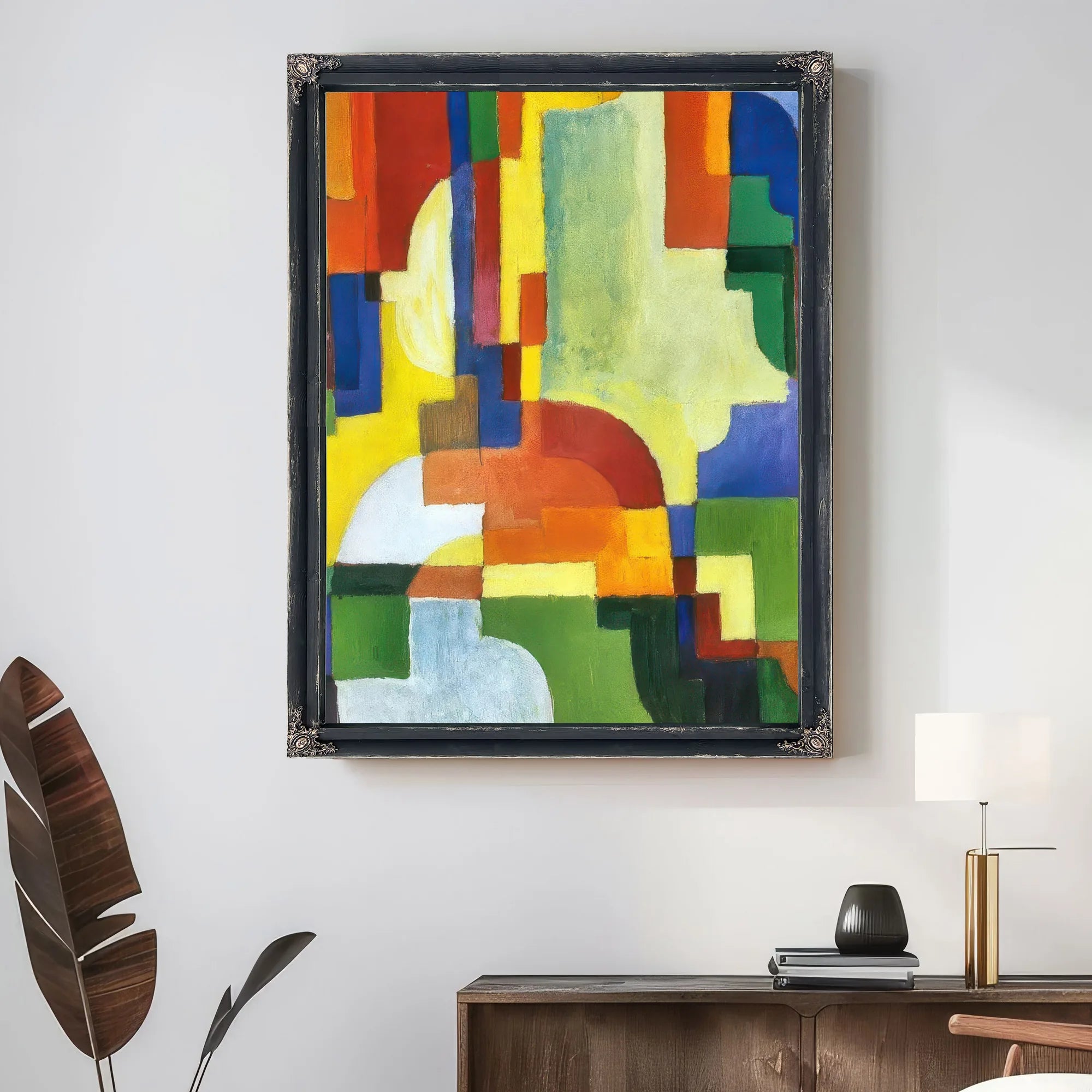 Coloured Forms I By August Macke Fine Art Print
