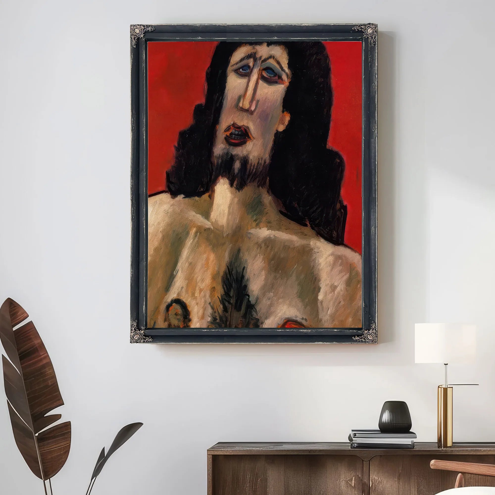 Christ By Marsden Hartley Fine Art Print