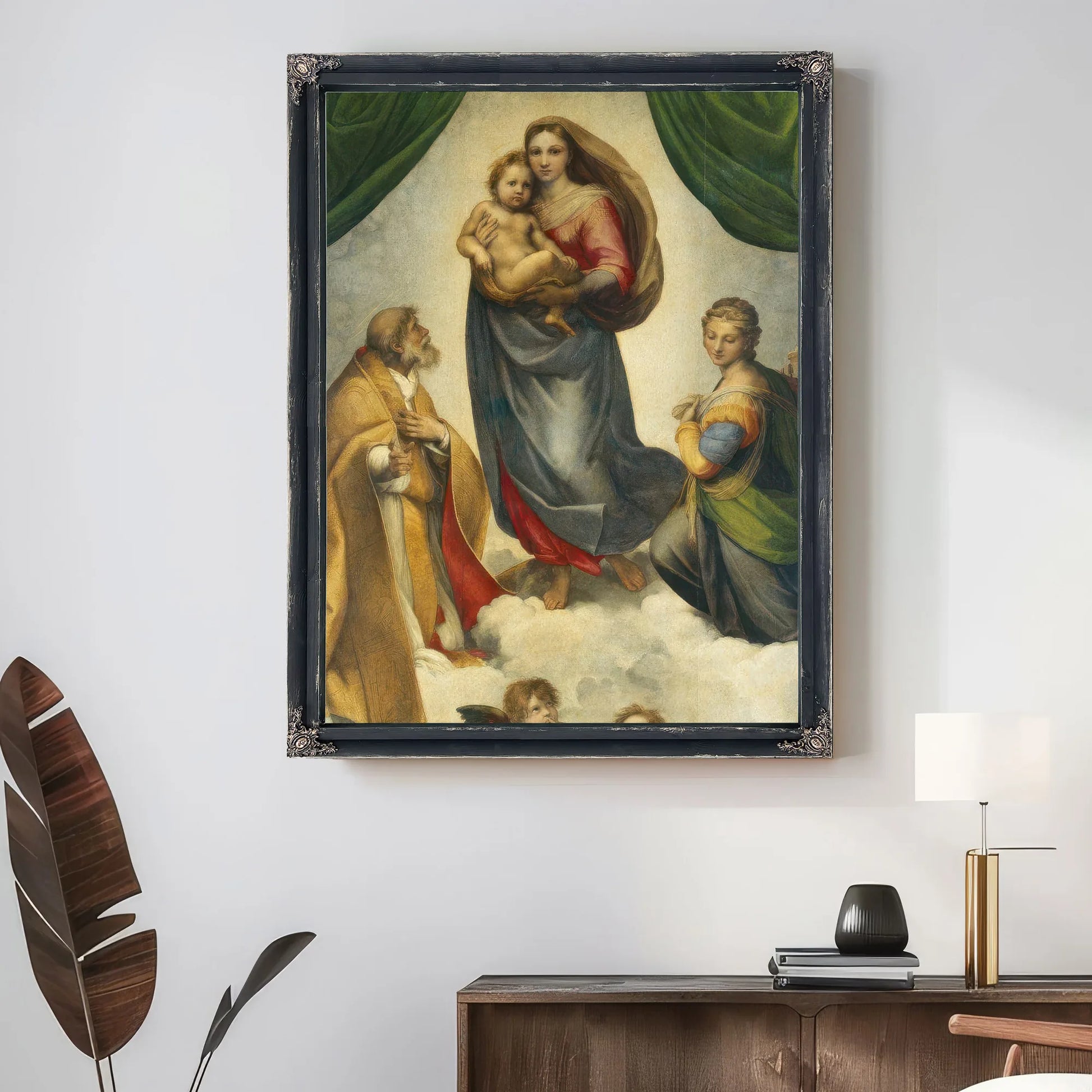 The Sistine Madonna By Raphael Fine Art Print
