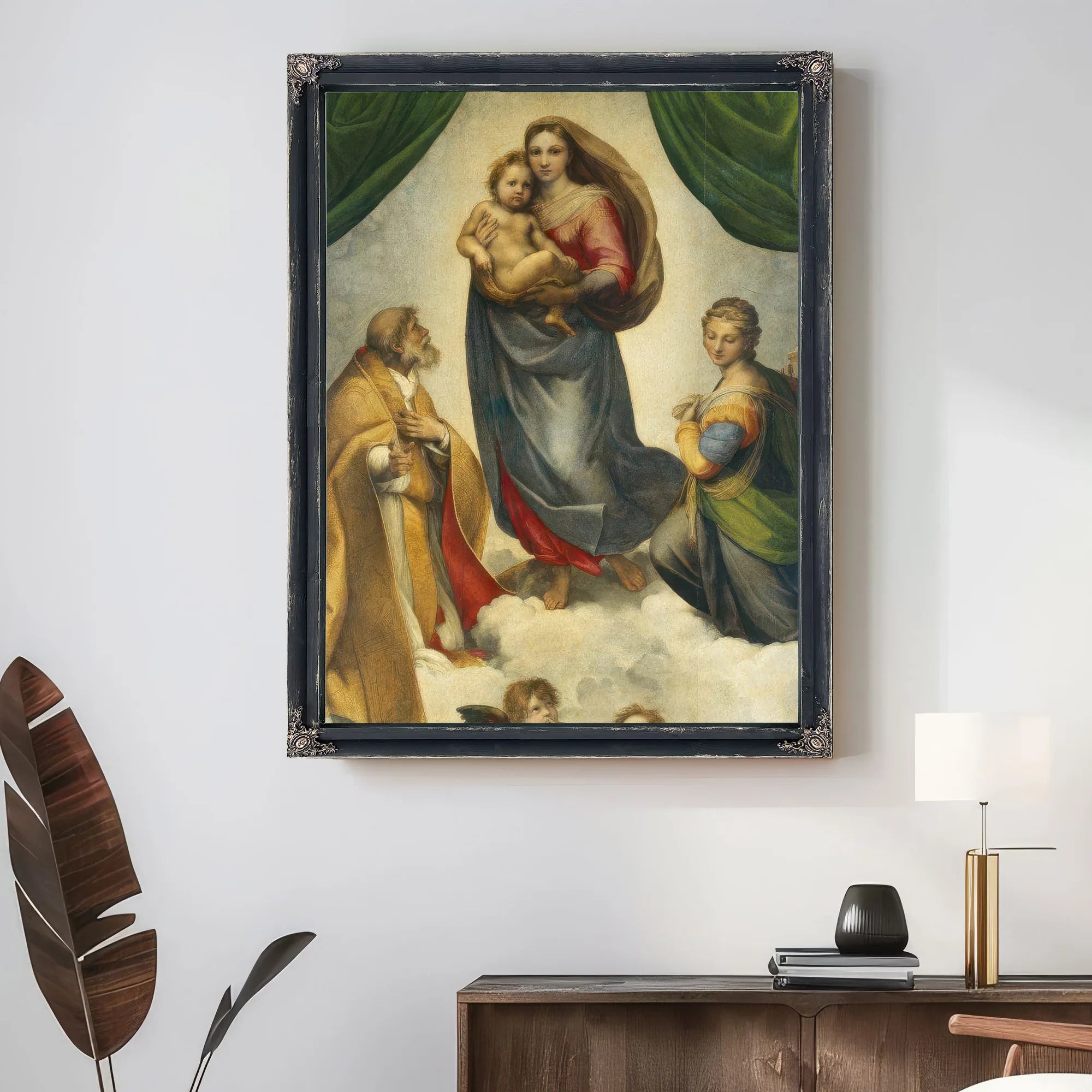 The Sistine Madonna By Raphael Fine Art Print