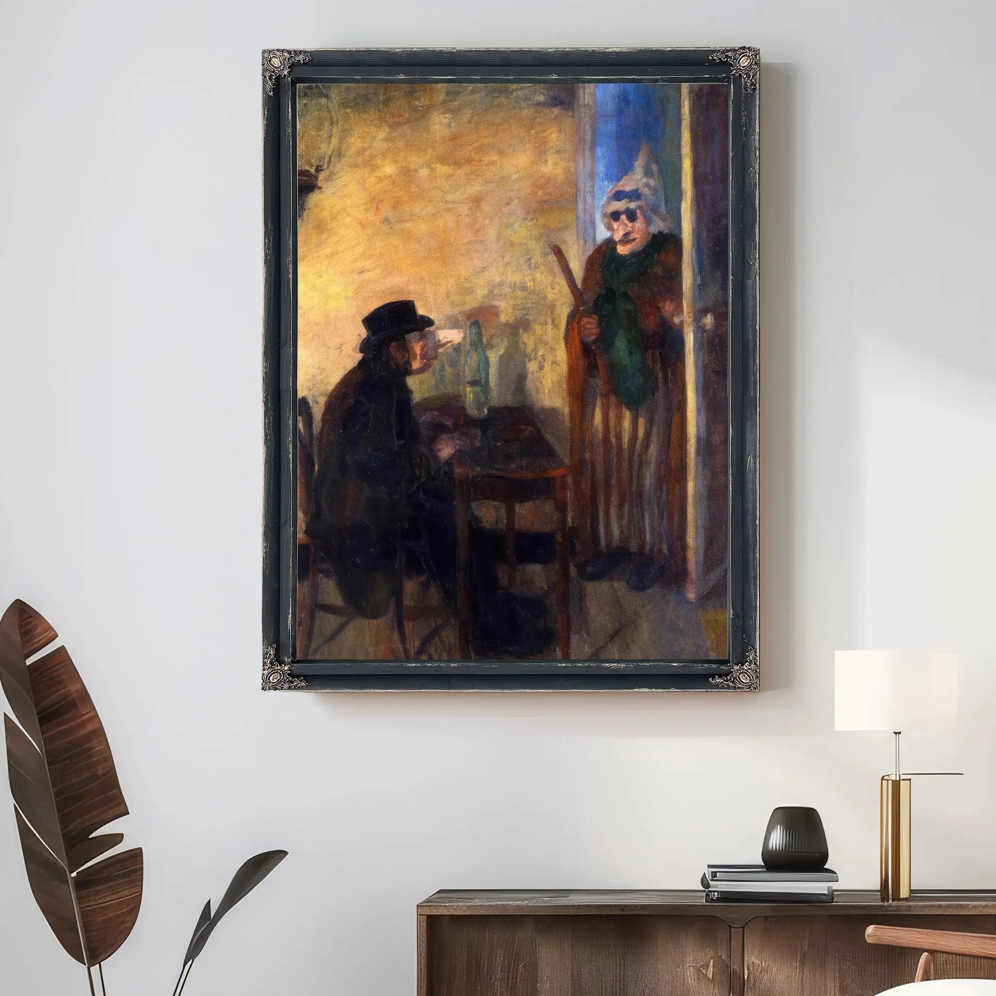 The Scandalized Masks By James Ensor Fine Art Print