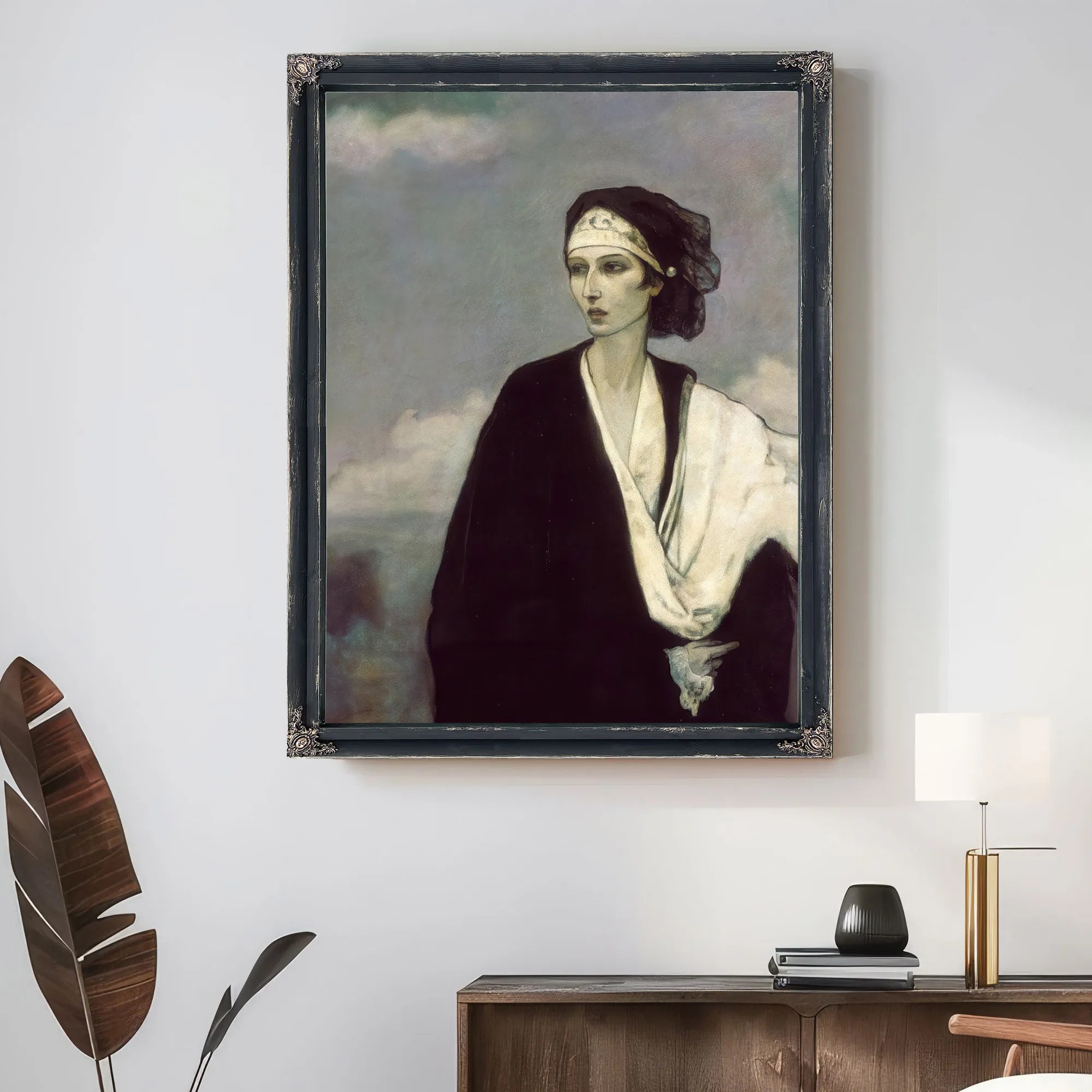 Ida Rubinstein 1917 By Romaine Brooks Fine Art Print