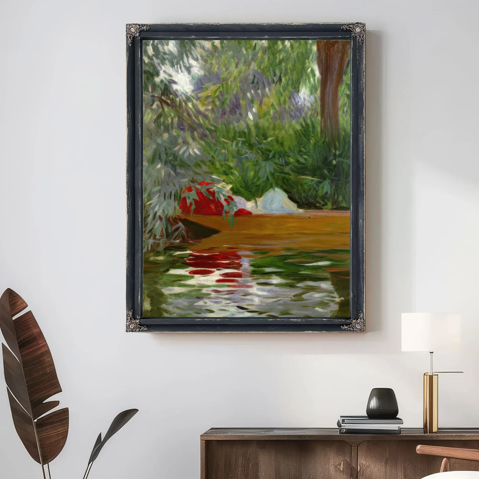 Under The Willows By John Singer Sargent Fine Art Print