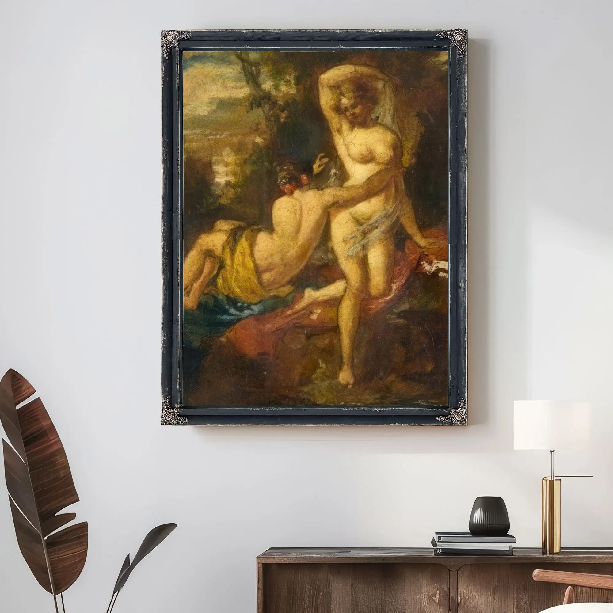 The Bathers By William Etty Fine Art Print
