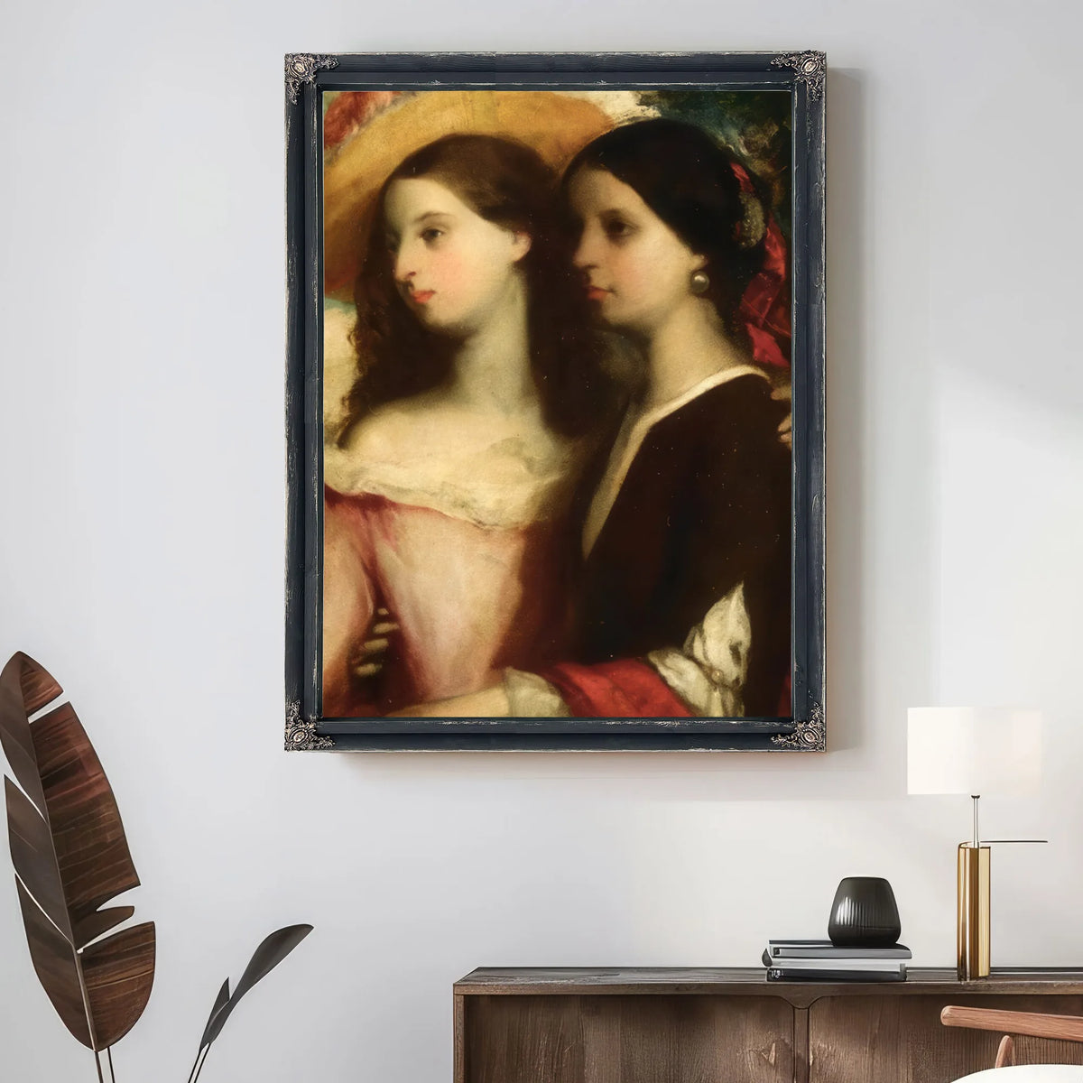 Friends By William Etty Fine Art Print