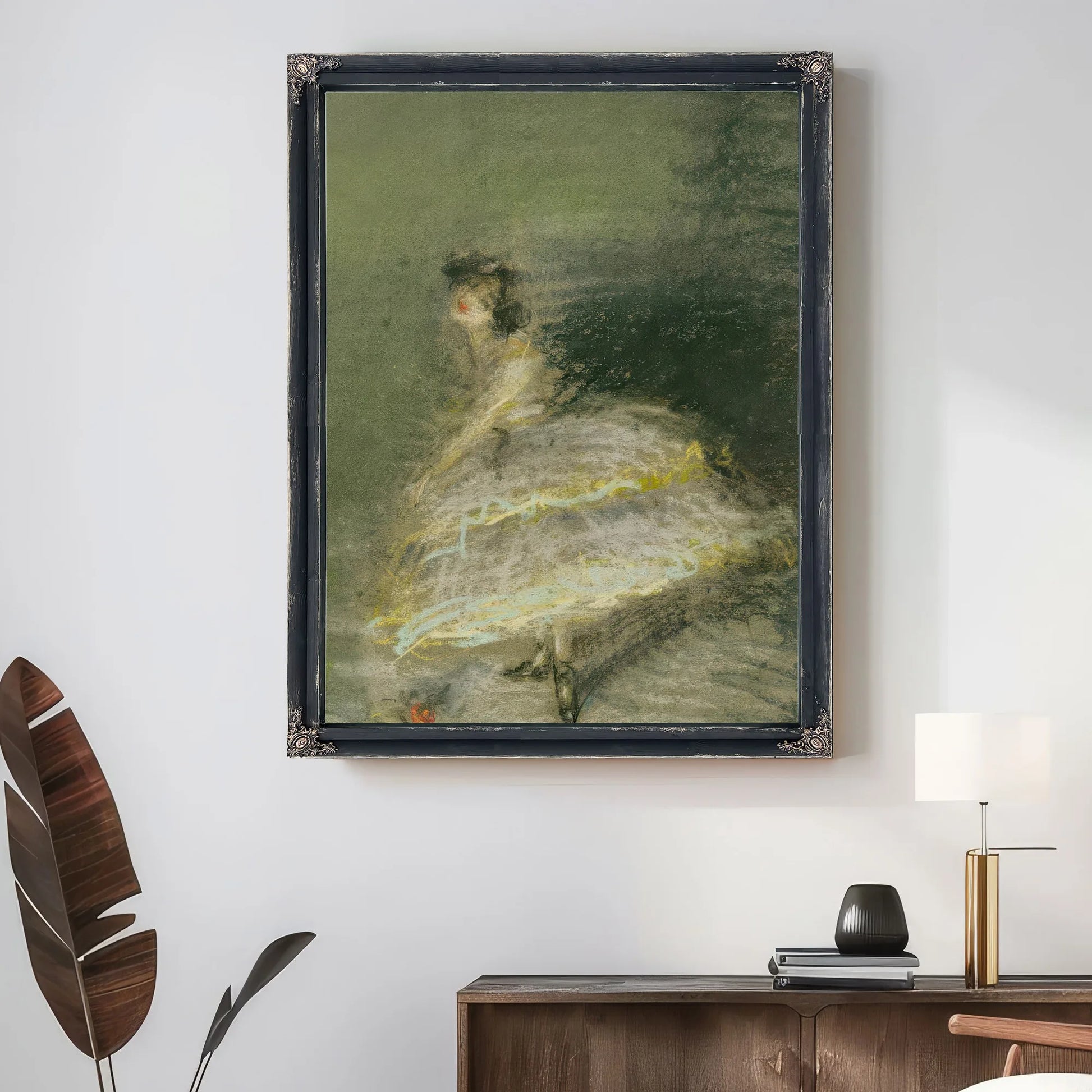 En Crinoline By Alice Pike Barney Fine Art Print