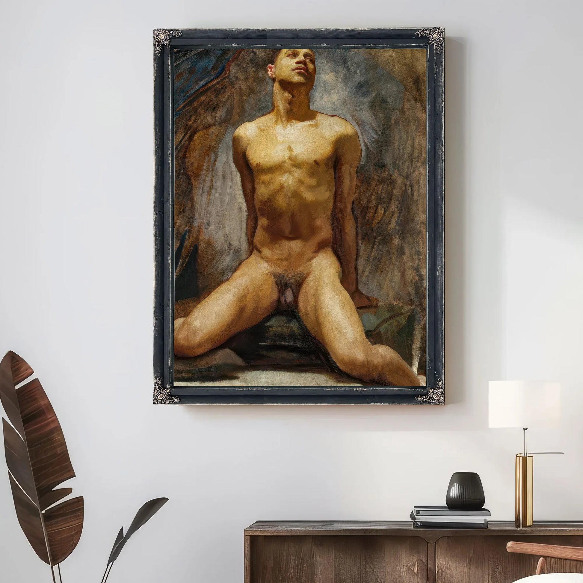 Nude Study Of Thomas E. Mckeller By John Singer Sargent Fine Art Print