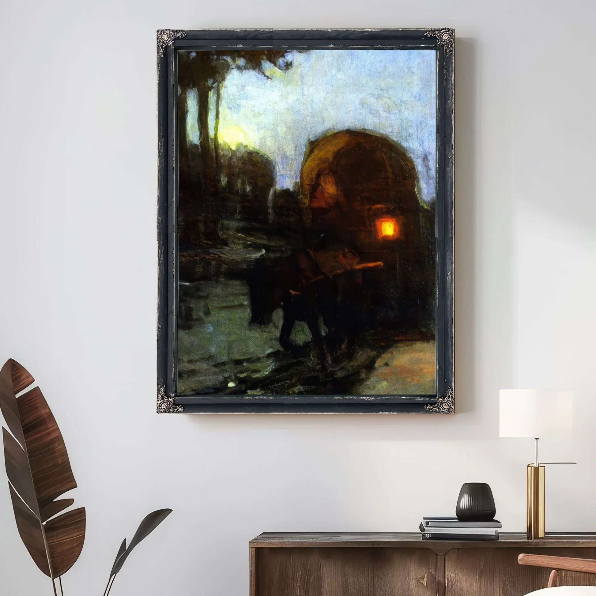 Return At Night From The Market By Henry Ossawa Tanner Fine Art Print