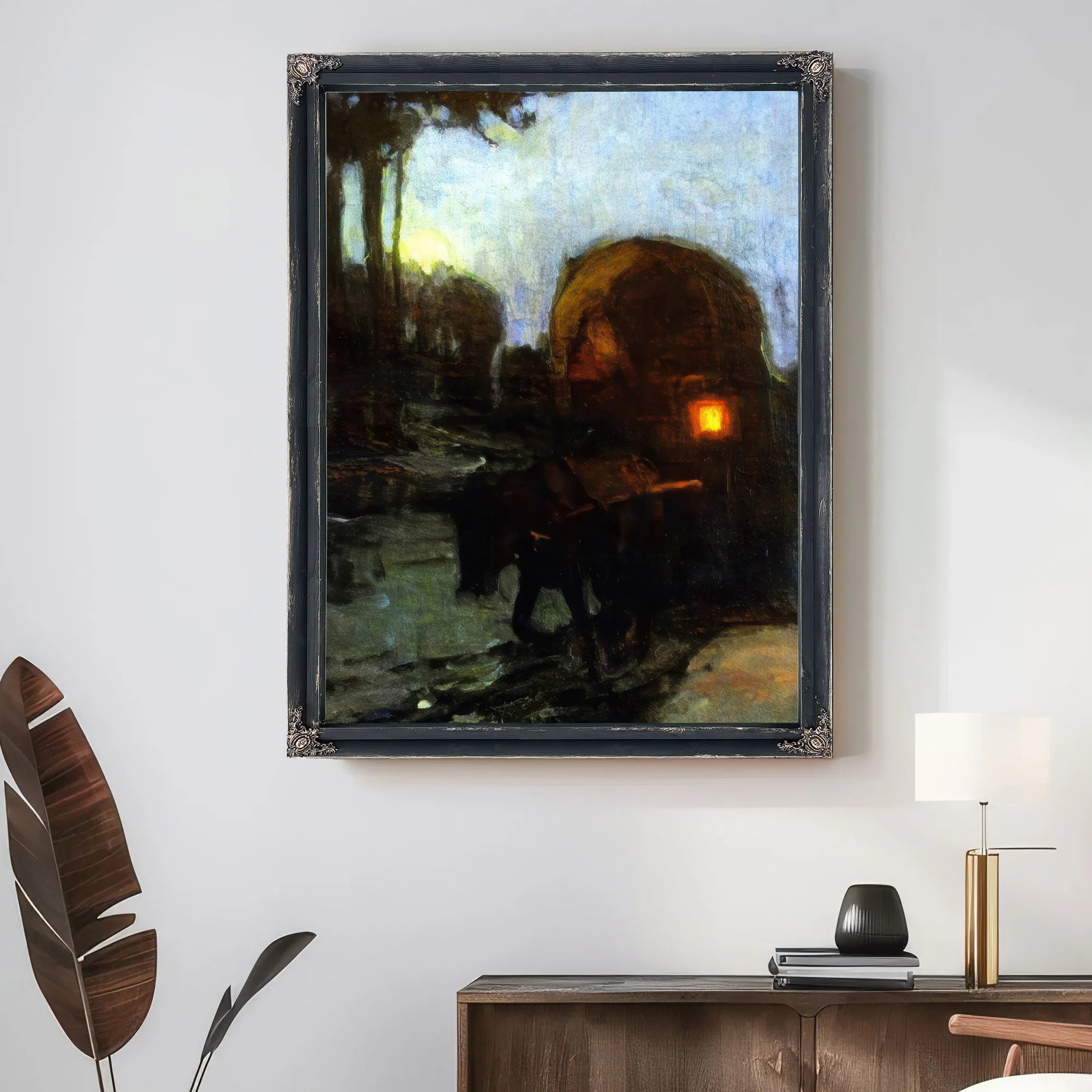 Return At Night From The Market By Henry Ossawa Tanner Fine Art Print