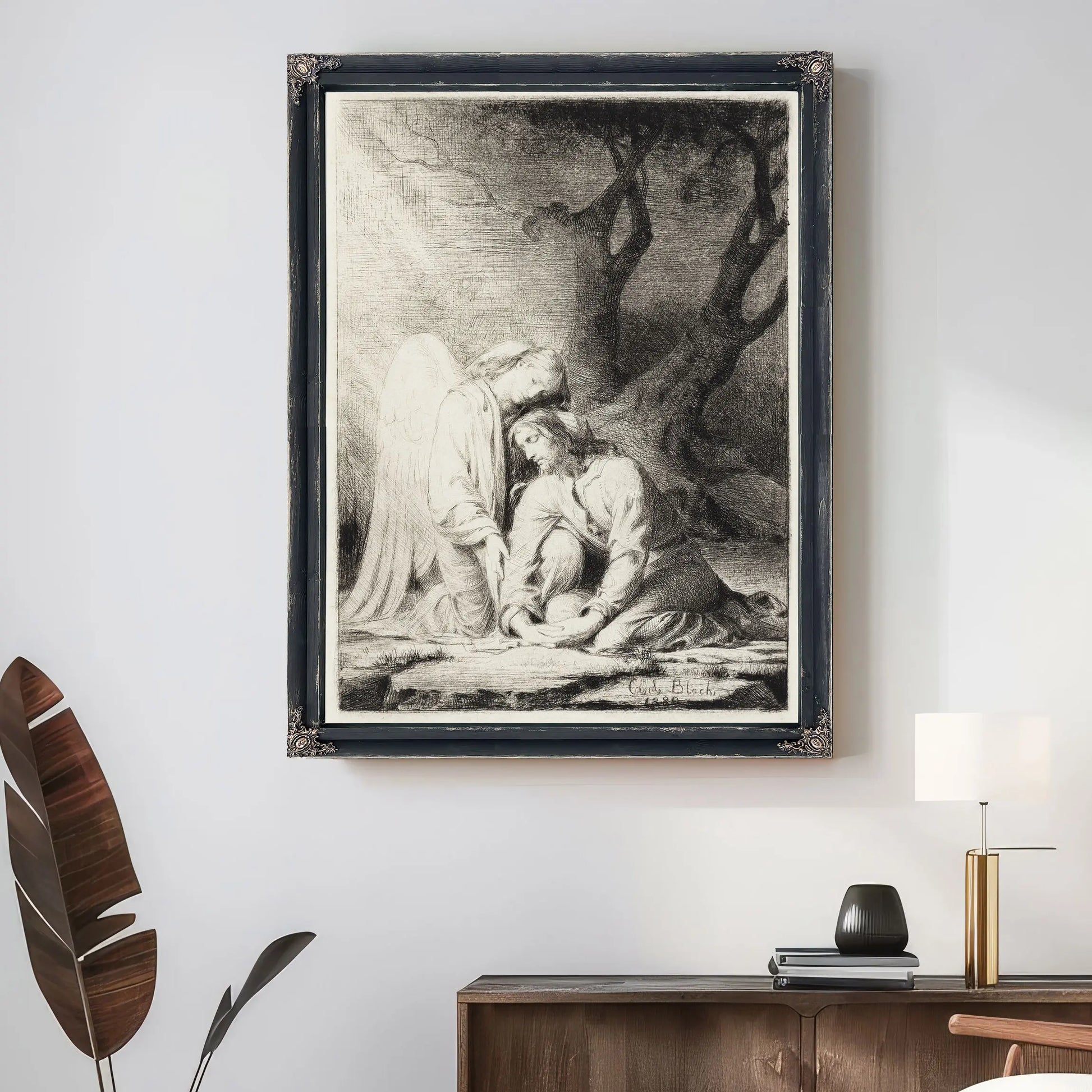 Christ In The Garden Of Gethsemane 5 by Carl Bloch