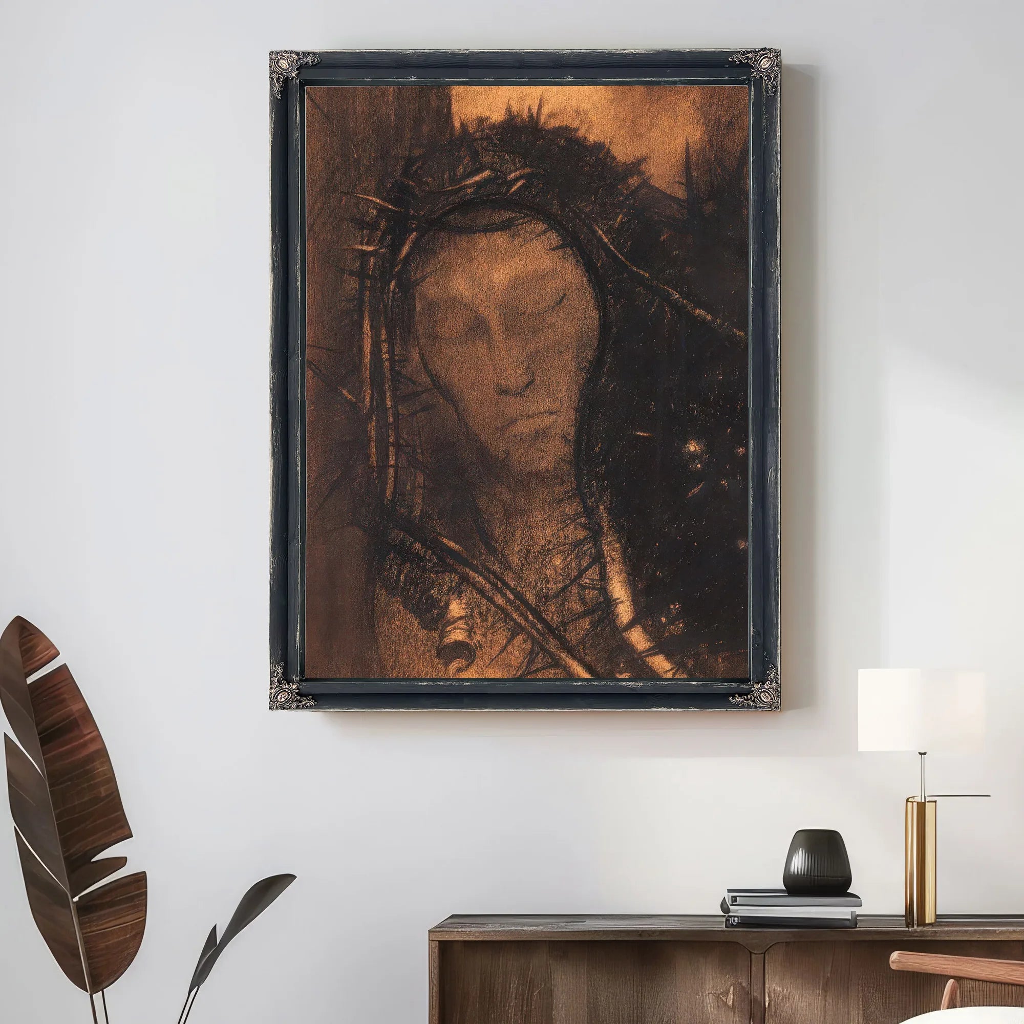 Christ by Odilon Redon Fine Art Print