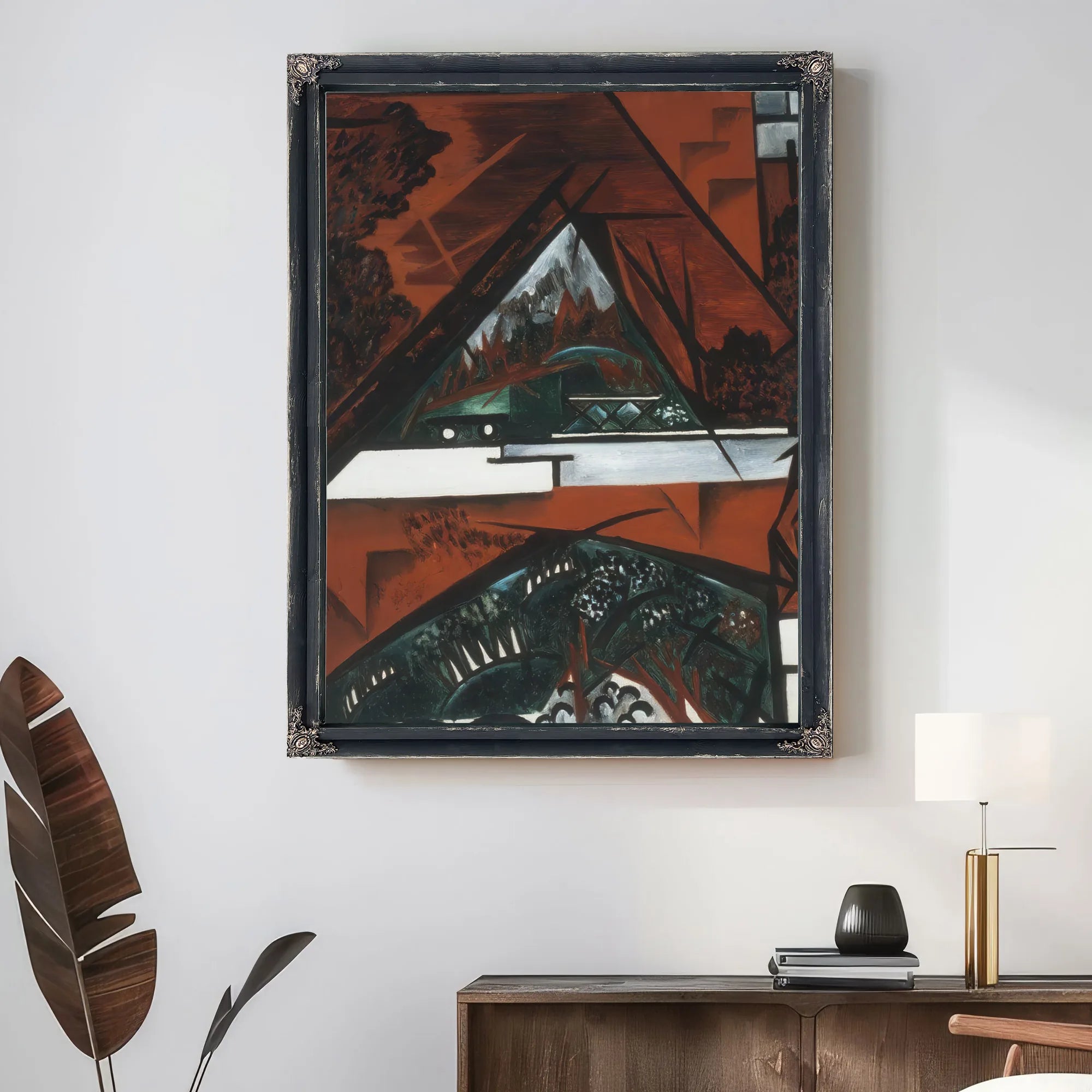 The Bridge 1916 By Natalia Goncharova Fine Art Print