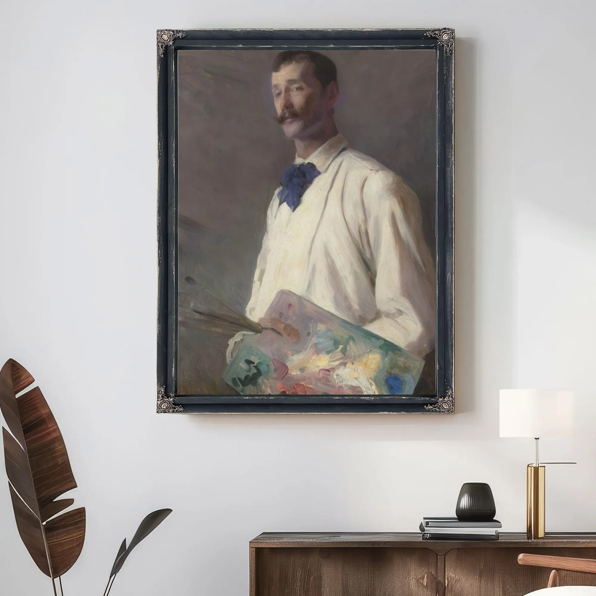 Portrait Of Alexander Harrison 1888 By Cecilia Beaux Fine Art Print