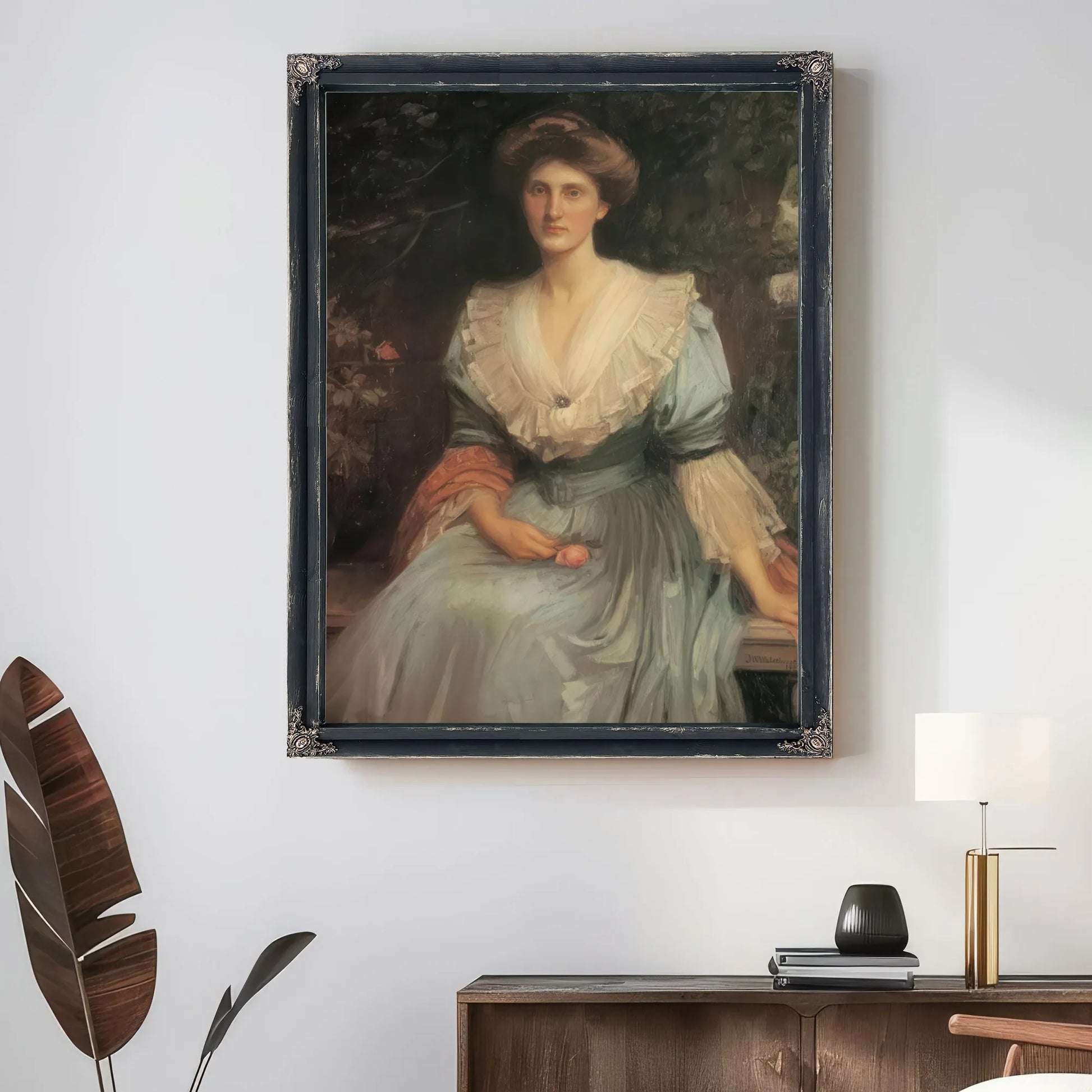 Lady Violet Henderson By John Waterhouse Fine Art Print