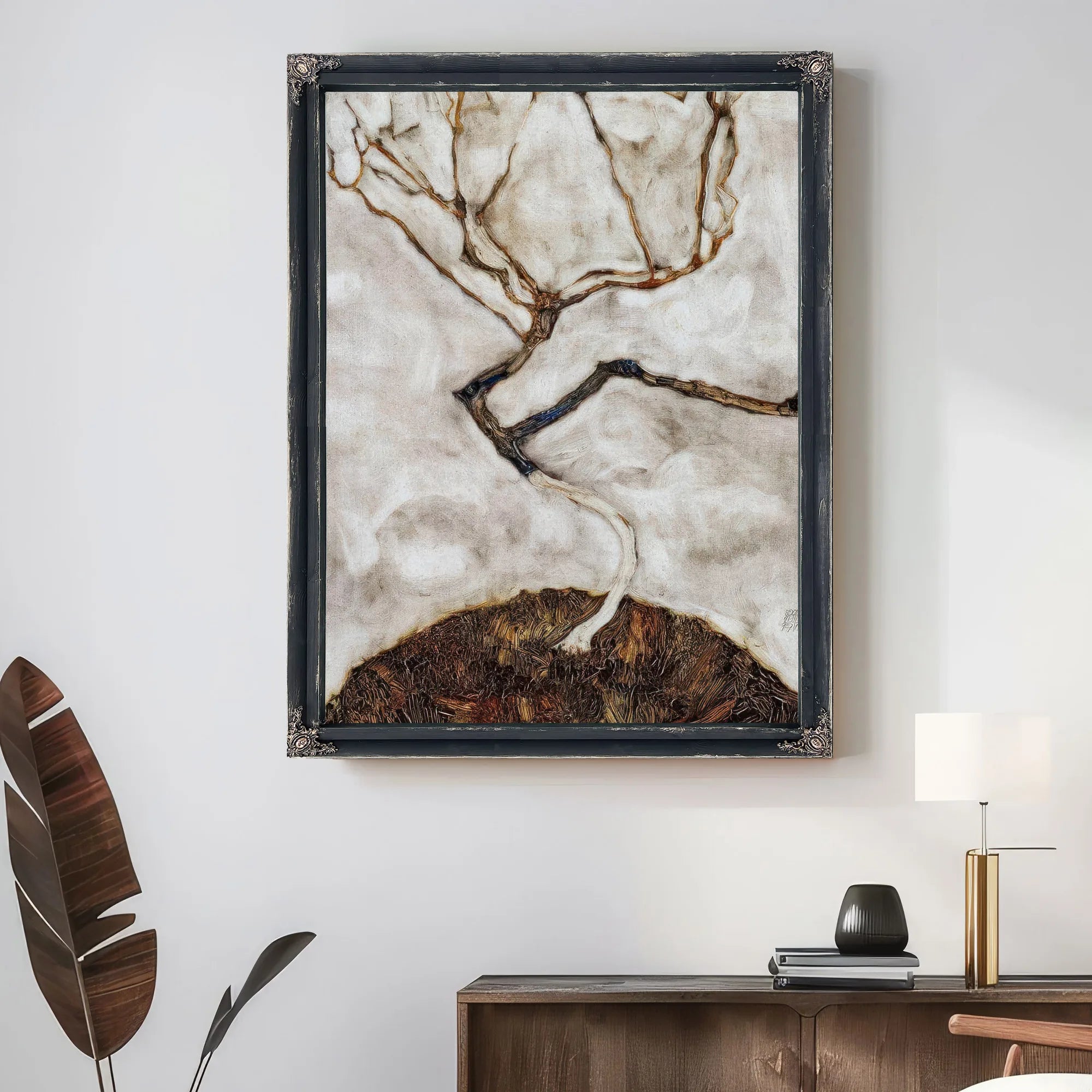 A Tree In Late Autumn 1911 42X33 4Cm Leopold Museum By Egon Schiele Fine Art Print
