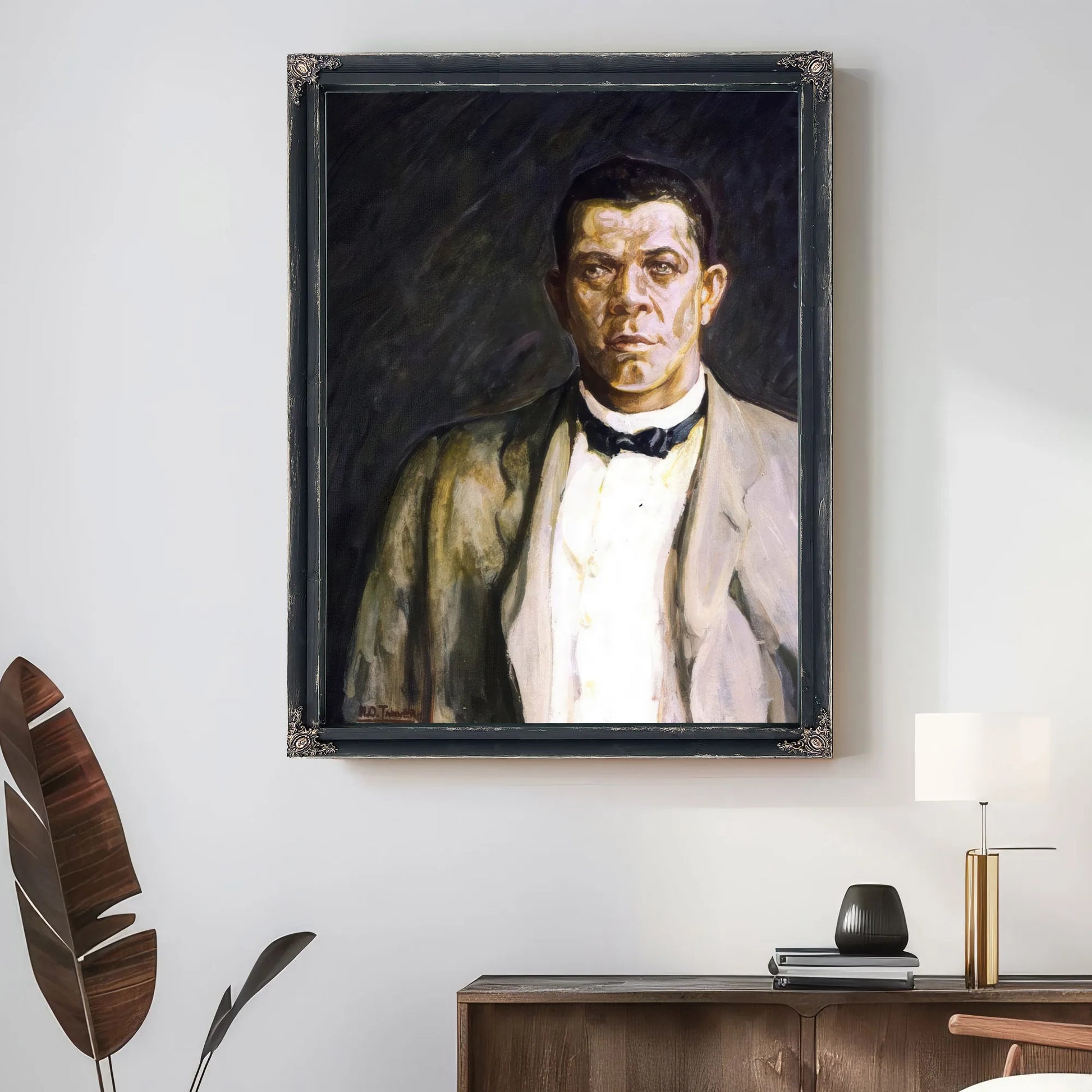 Booker T. Washington By Henry Ossawa Tanner Fine Art Print