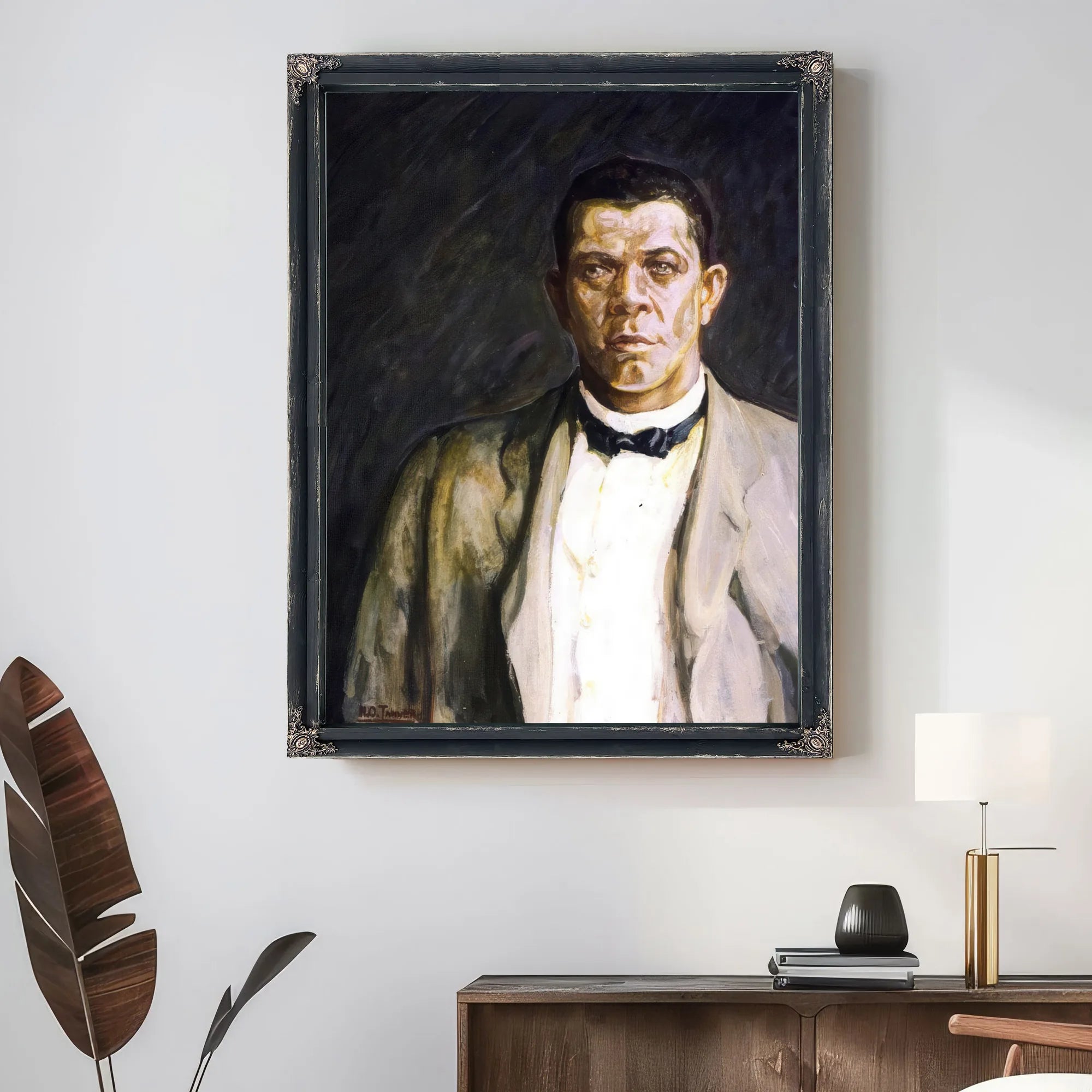 Booker T. Washington By Henry Ossawa Tanner Fine Art Print
